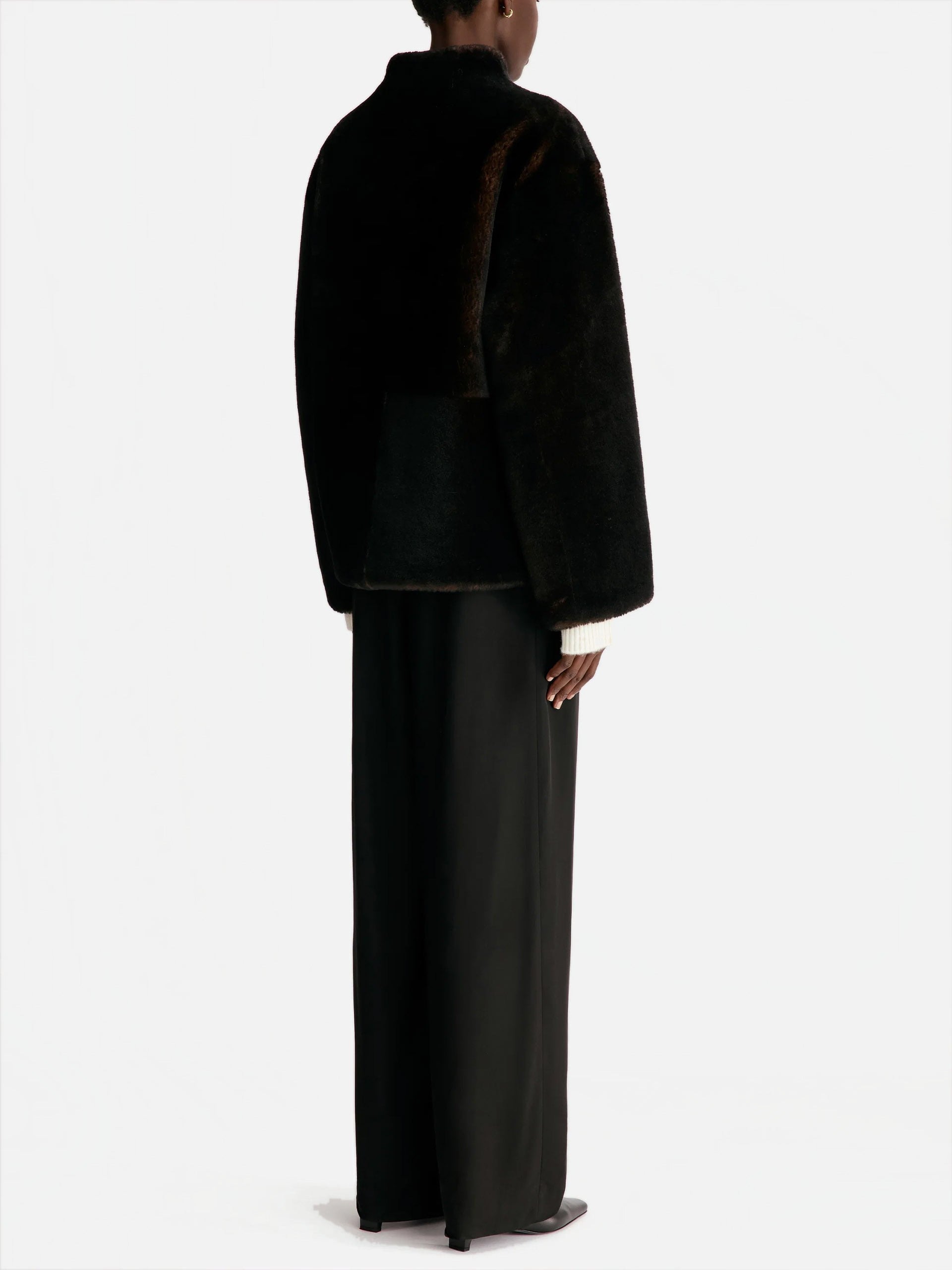 LOULOU DE SAISON - Wendbare Shearling-Jacke Catherine für Damen