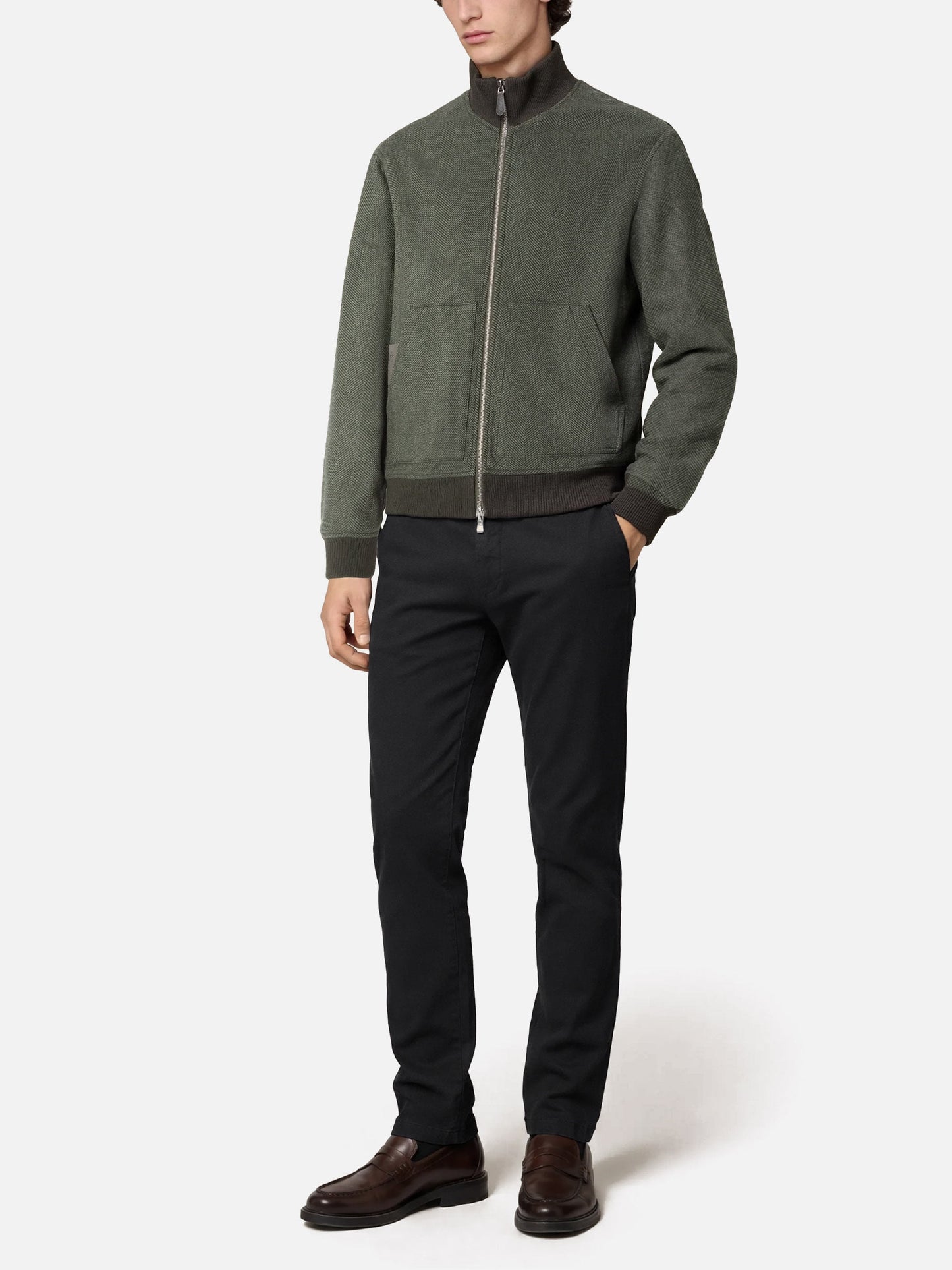 JACOB COHEN - Chinohose Bobby aus Stretch-Twill für Herren