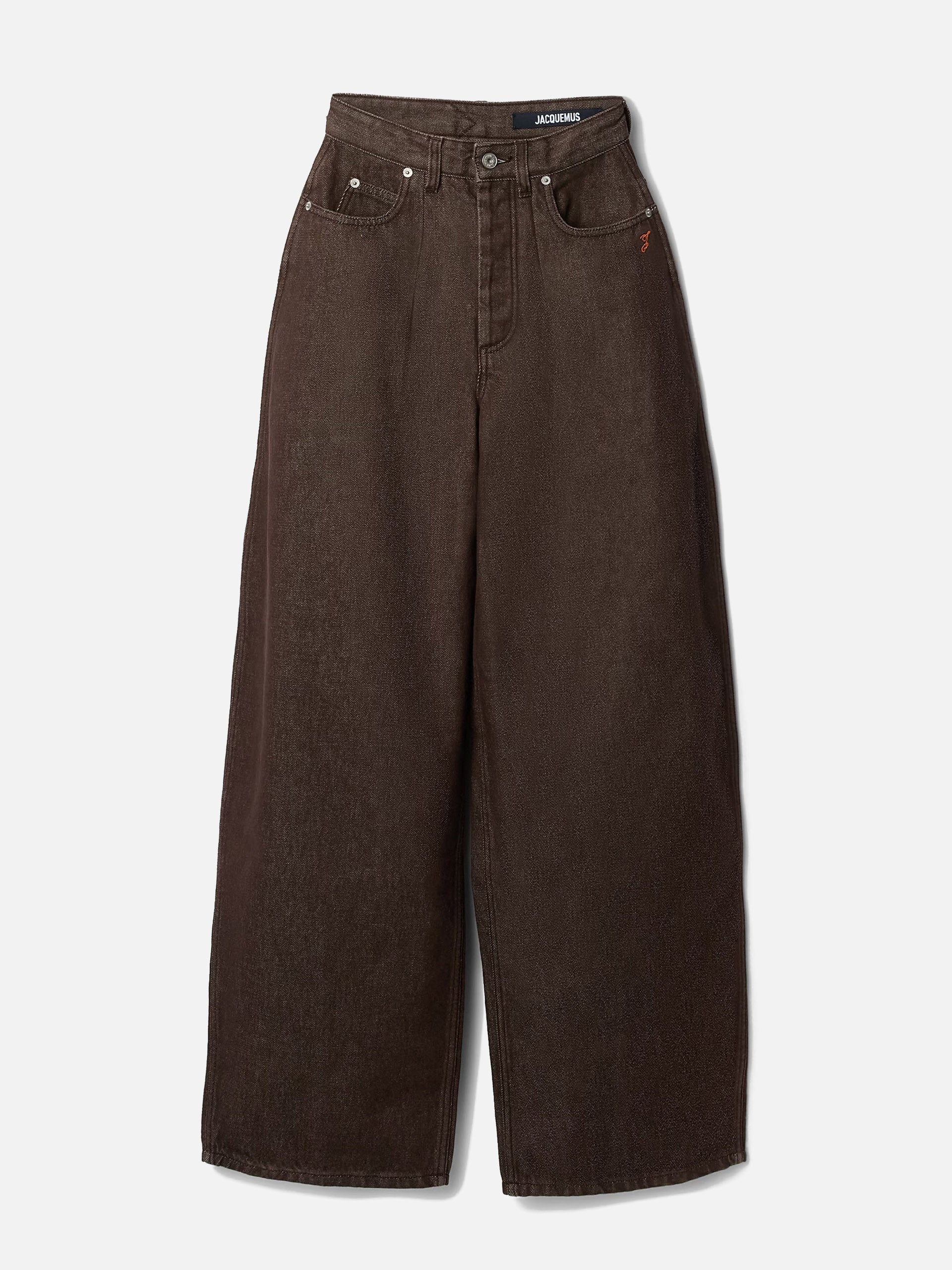 JACQUEMUS - High-Rise Barrel-Leg Jeans Ovalo für Damen