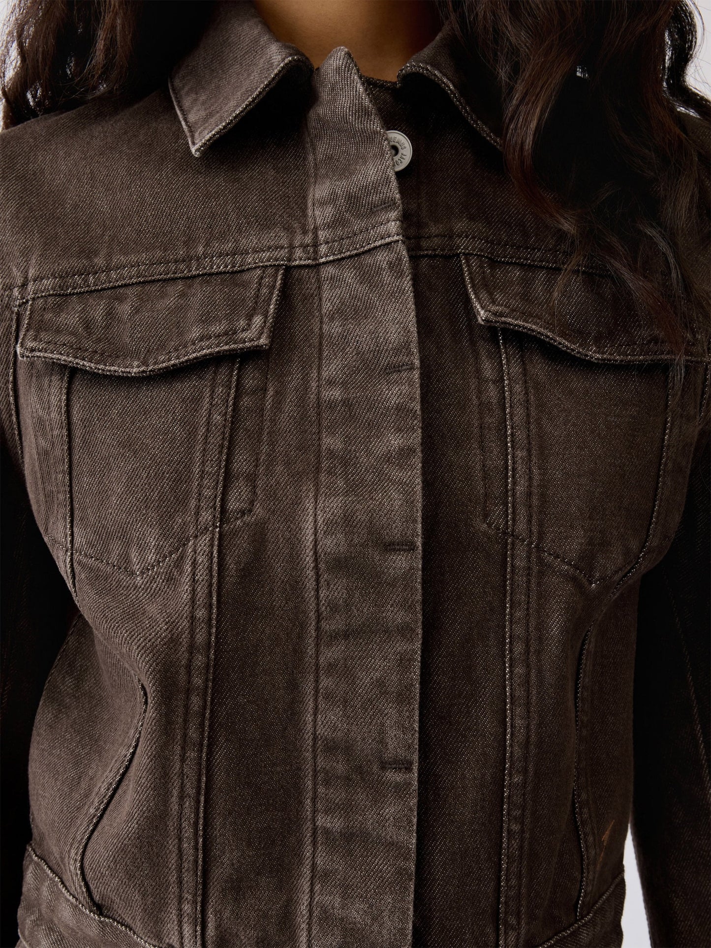JACQUEMUS - Jeansjacke de-Nïmes Ovalo für Damen