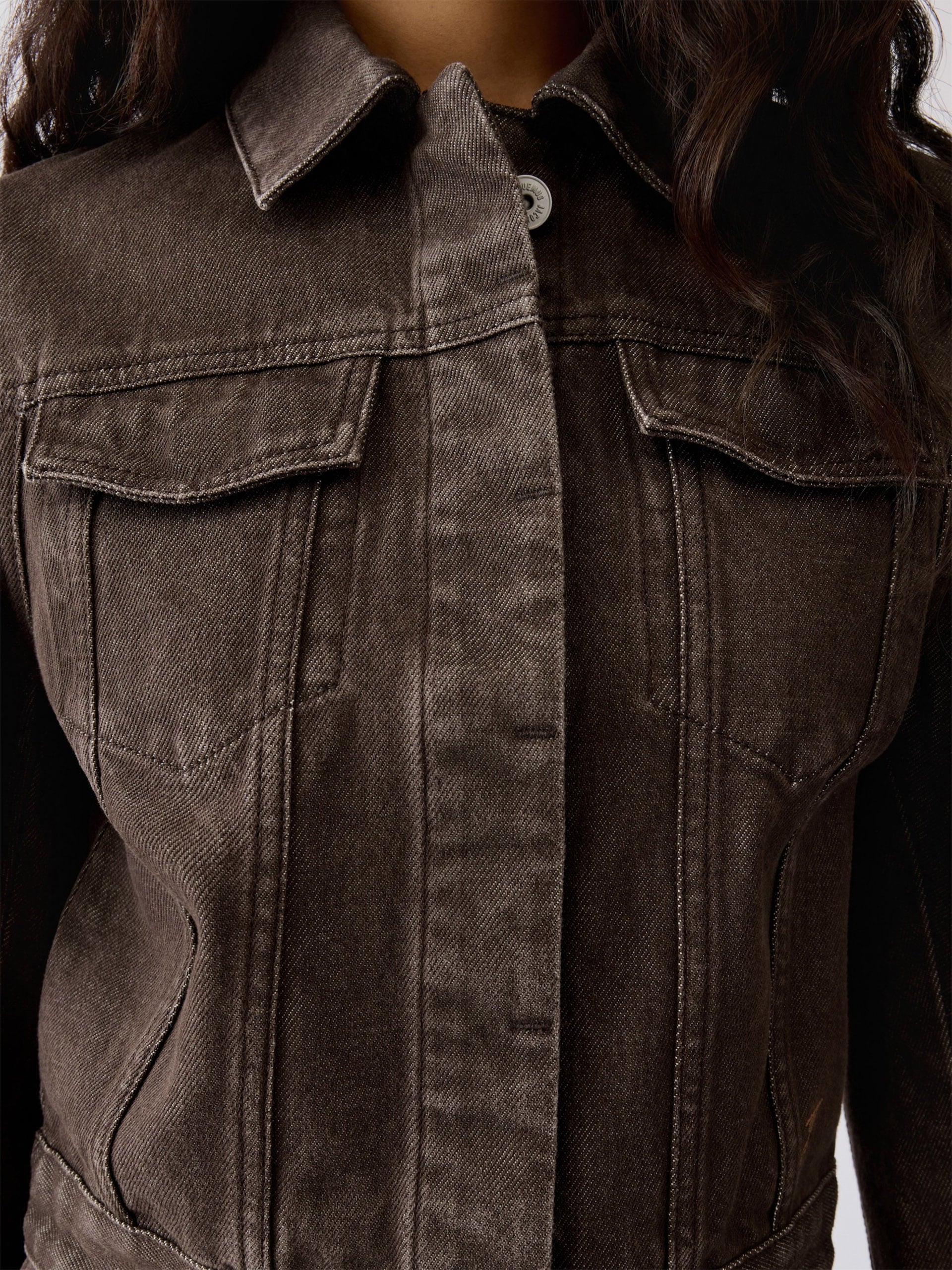 JACQUEMUS - Jeansjacke de-Nïmes Ovalo für Damen