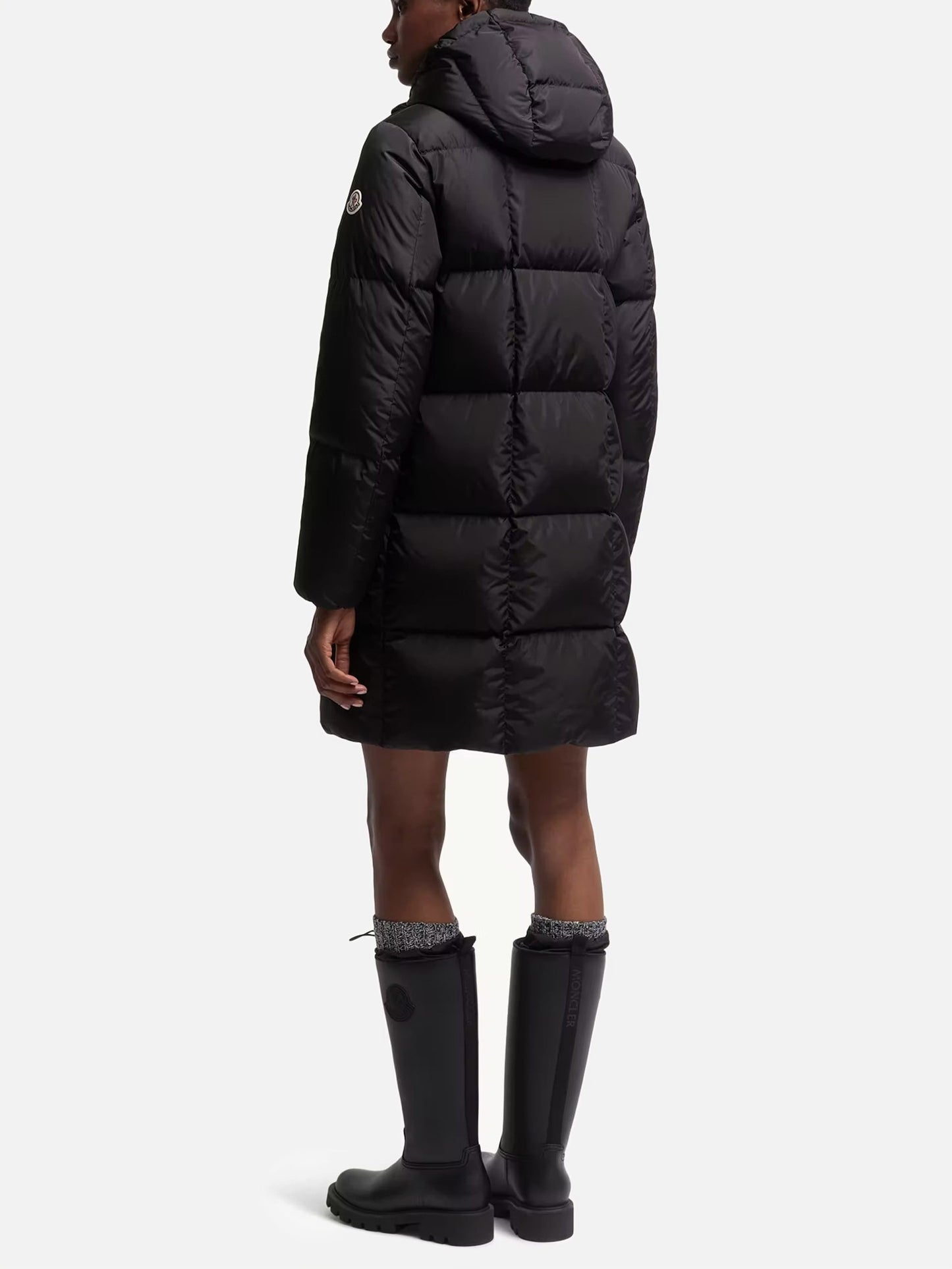 MONCLER - Daunenmantel Litte mit Kapuze für Damen