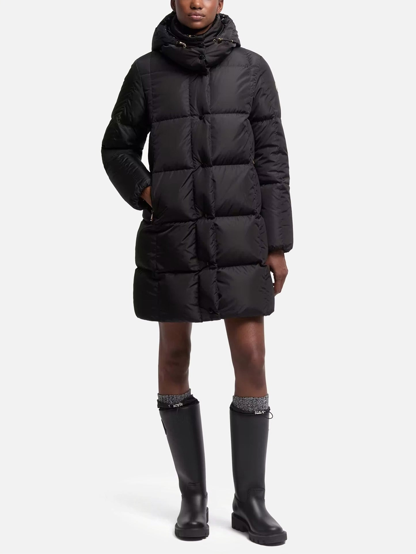 MONCLER - Daunenmantel Litte mit Kapuze für Damen