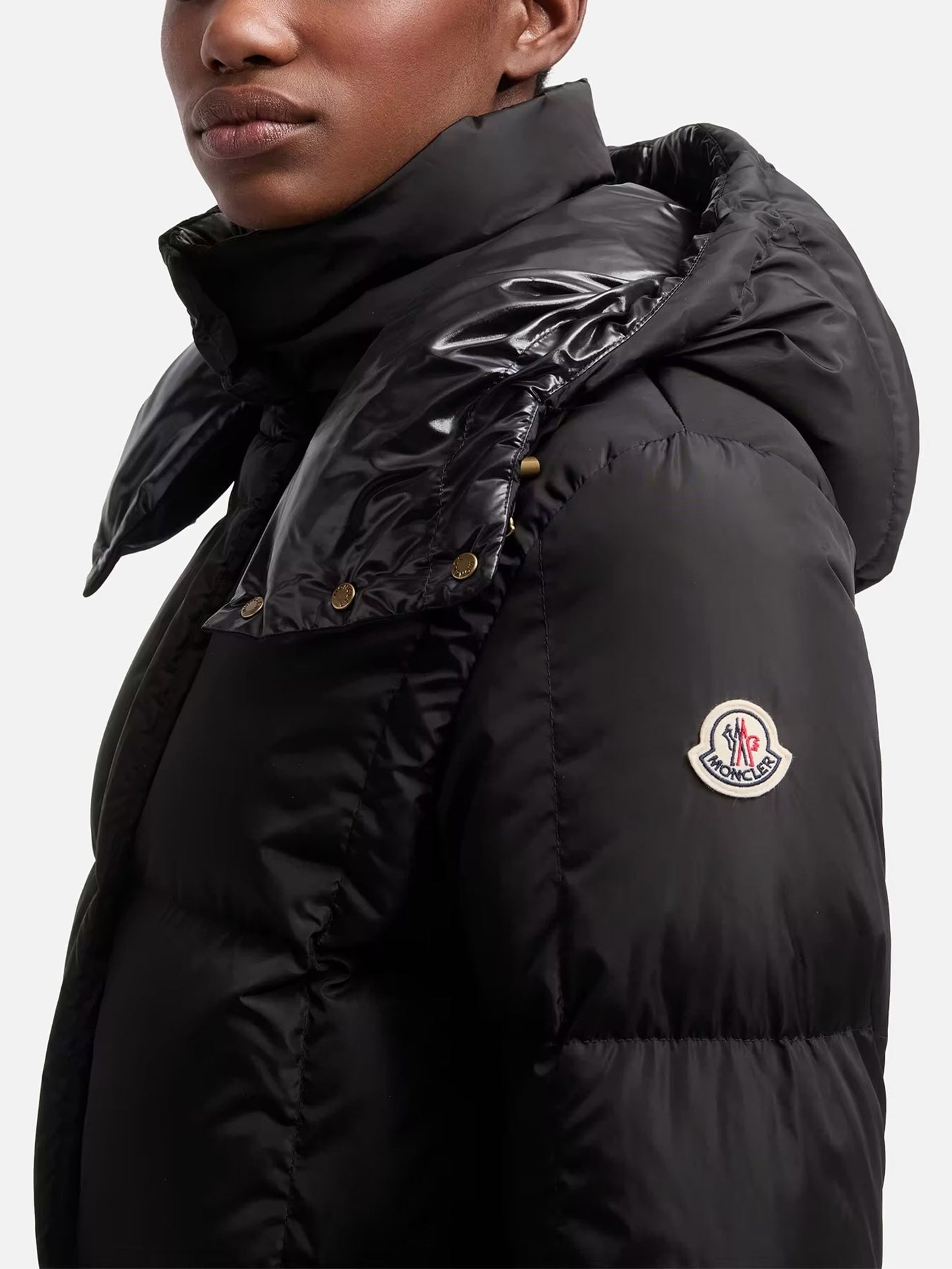 MONCLER - Daunenmantel Litte mit Kapuze für Damen