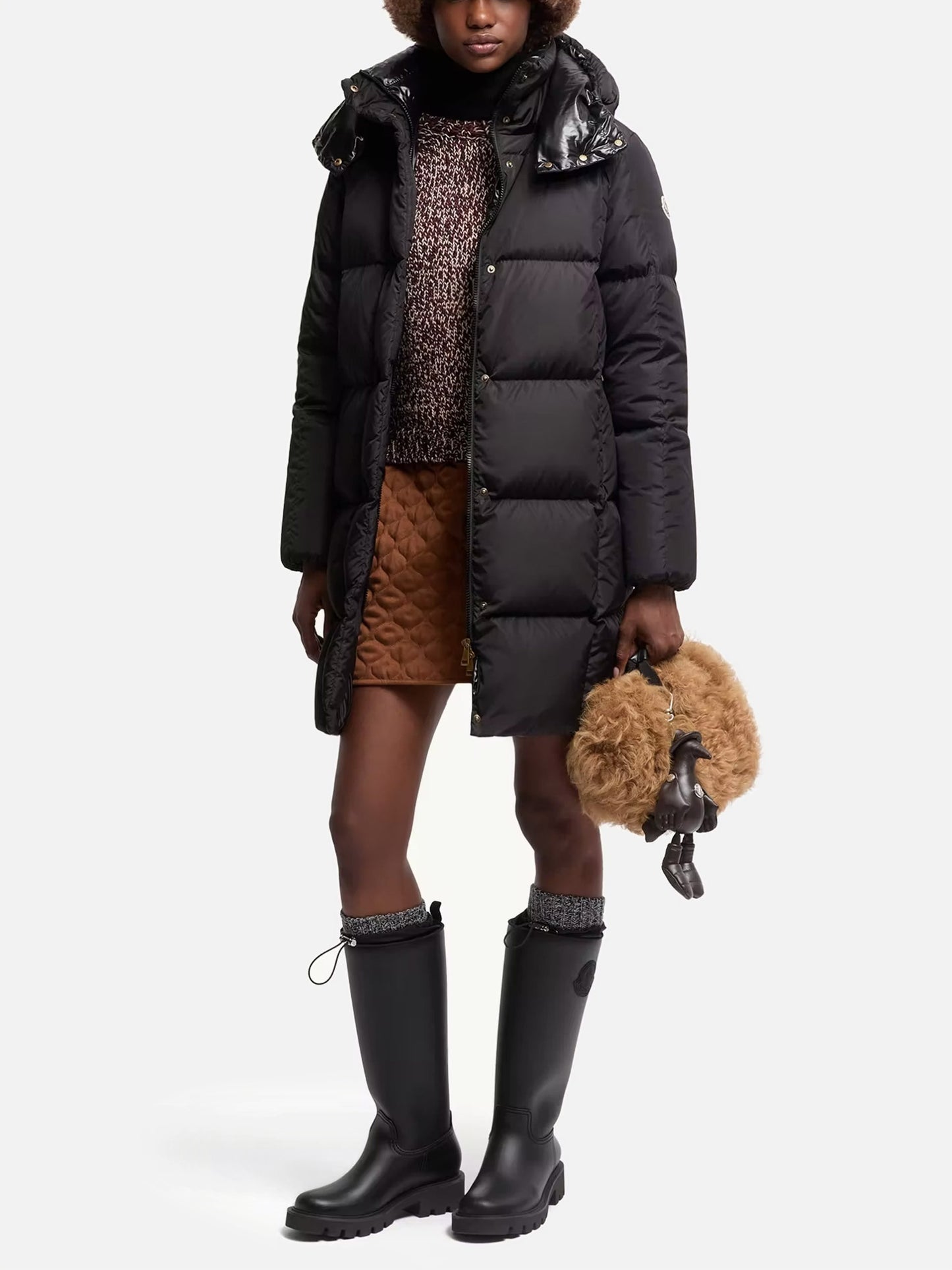 MONCLER - Daunenmantel Litte mit Kapuze für Damen