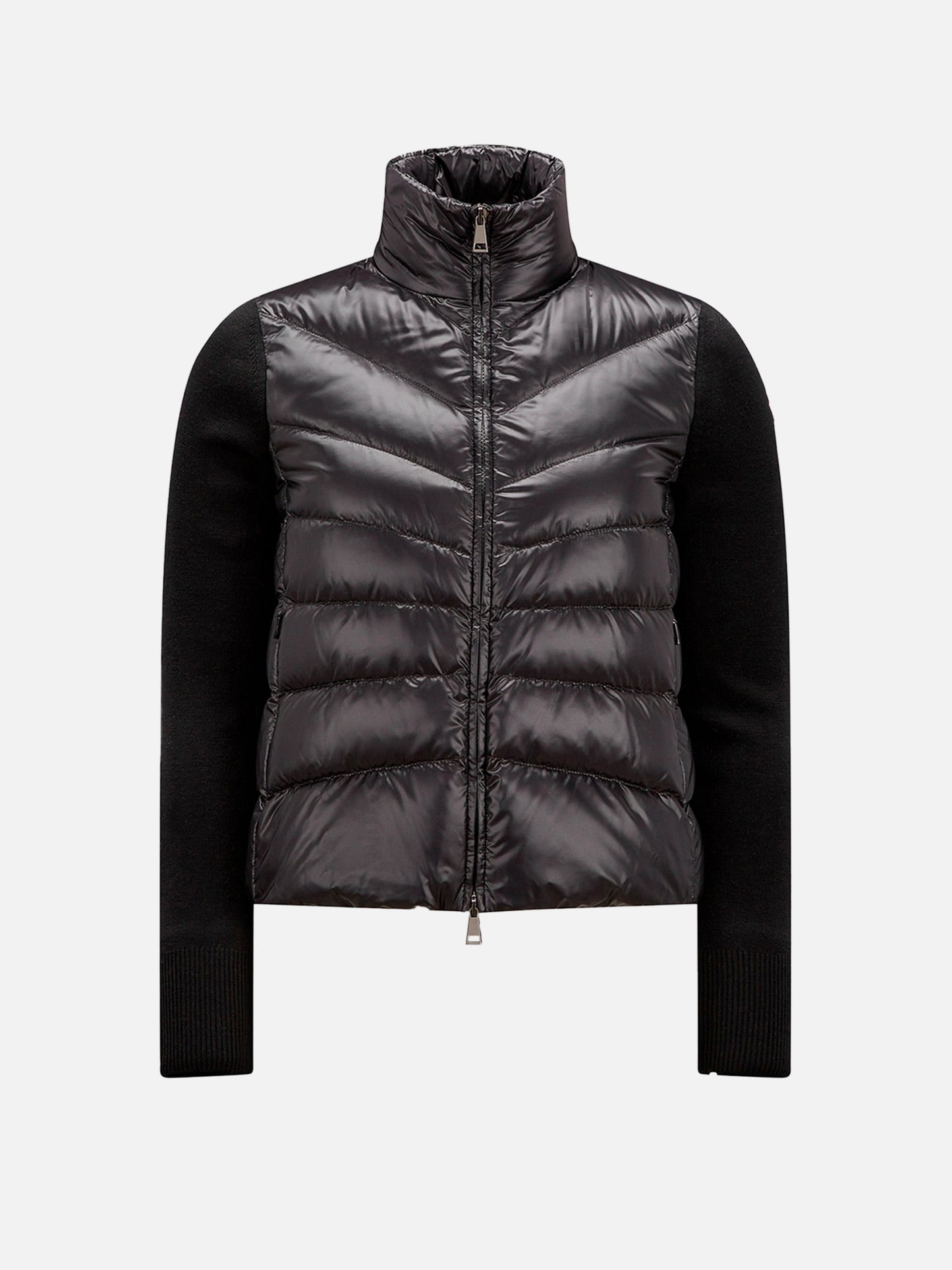 MONCLER - Daunen-Strickjacke aus Wolle für Damen