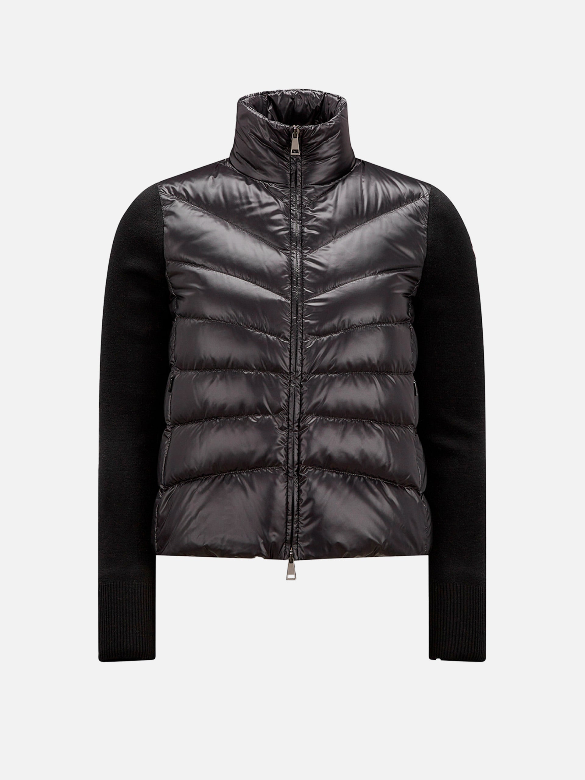 MONCLER - Daunen-Strickjacke aus Wolle für Damen