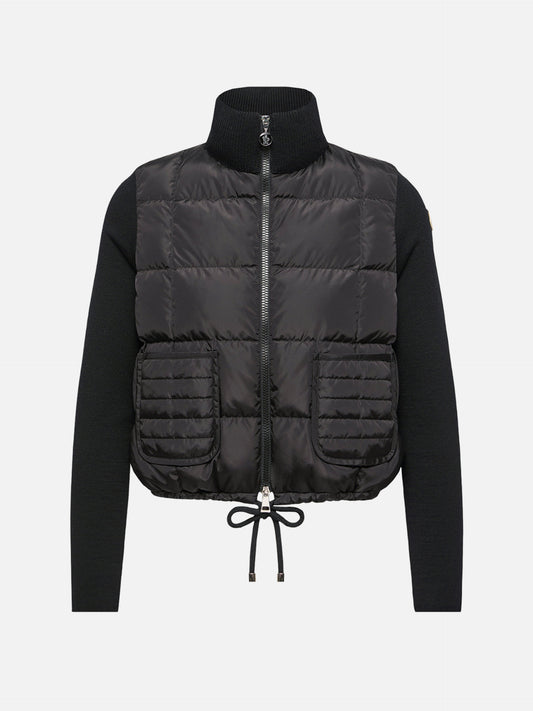 MONCLER - Wattierte Woll-Strickjacke für Damen