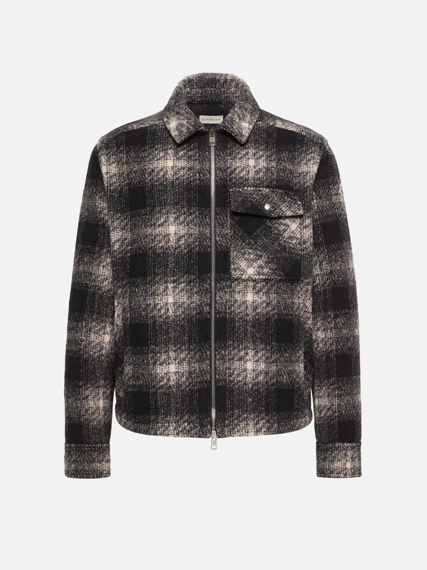 MONCLER - Kariertes Jersey-Overshirt für Herren