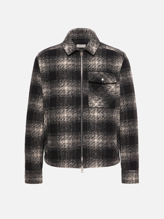 MONCLER - Kariertes Jersey-Overshirt für Herren