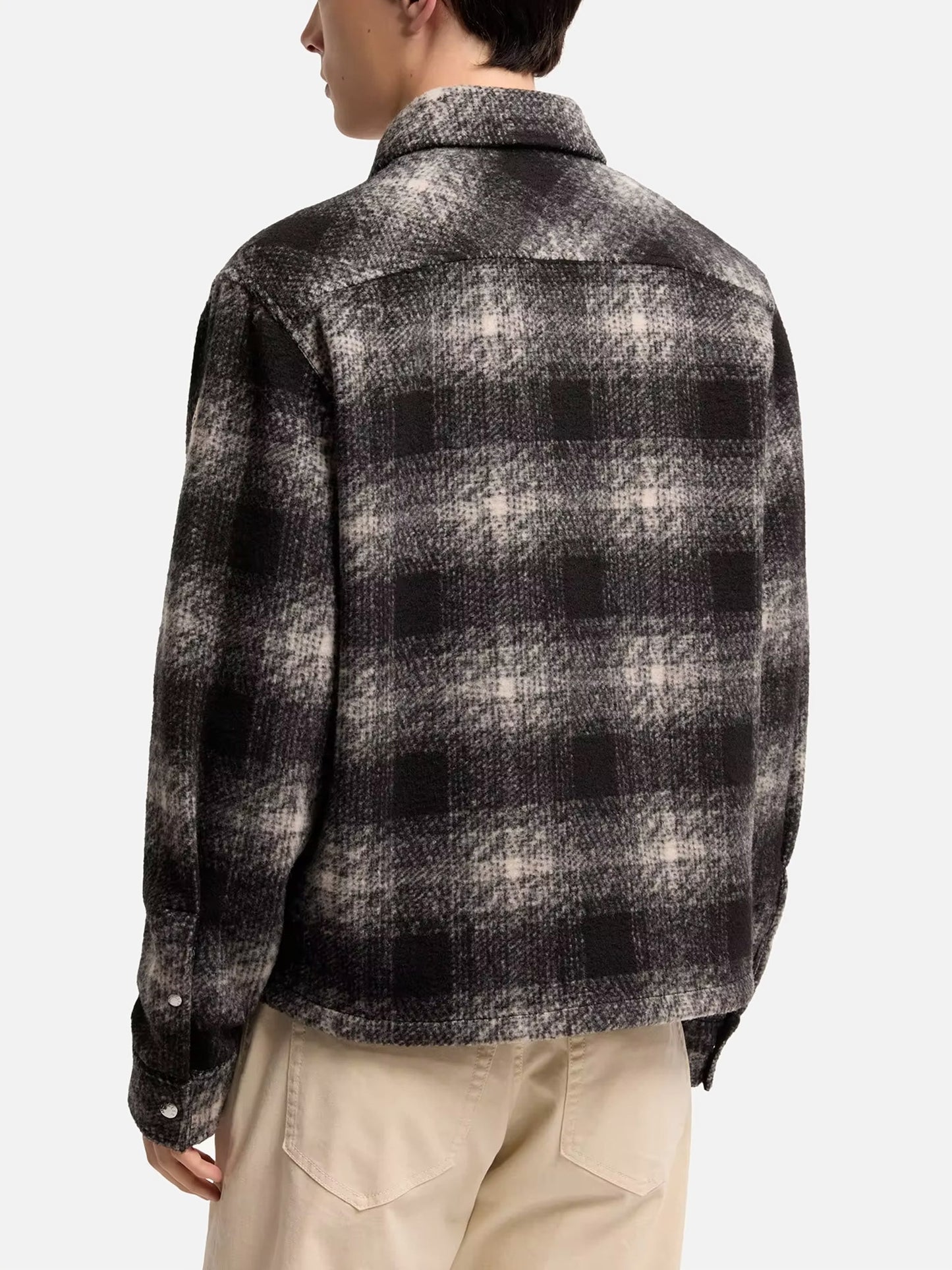 MONCLER - Kariertes Jersey-Overshirt für Herren