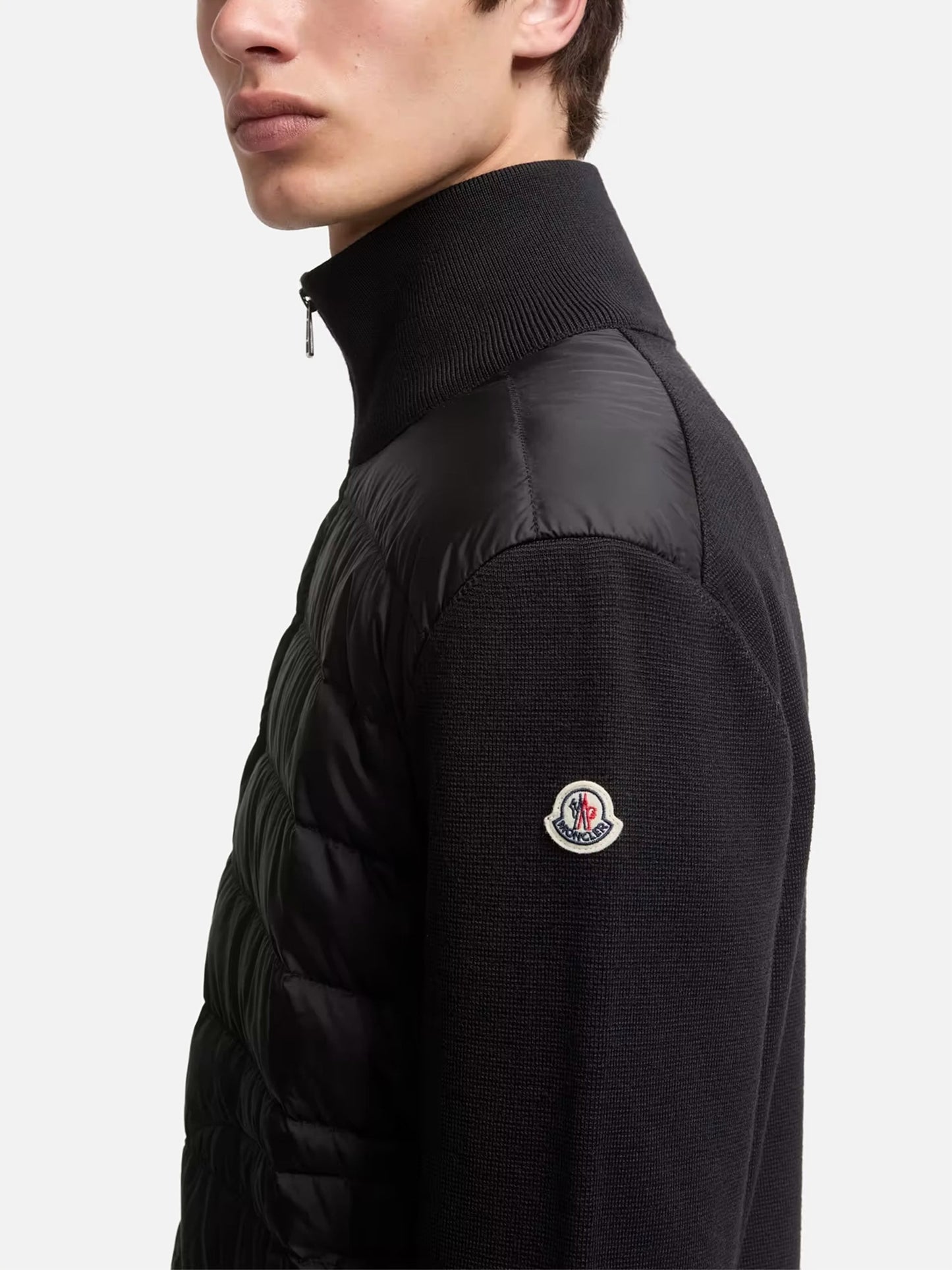 MONCLER - Daunen-Cardigan mit Reißverschluss für Herren