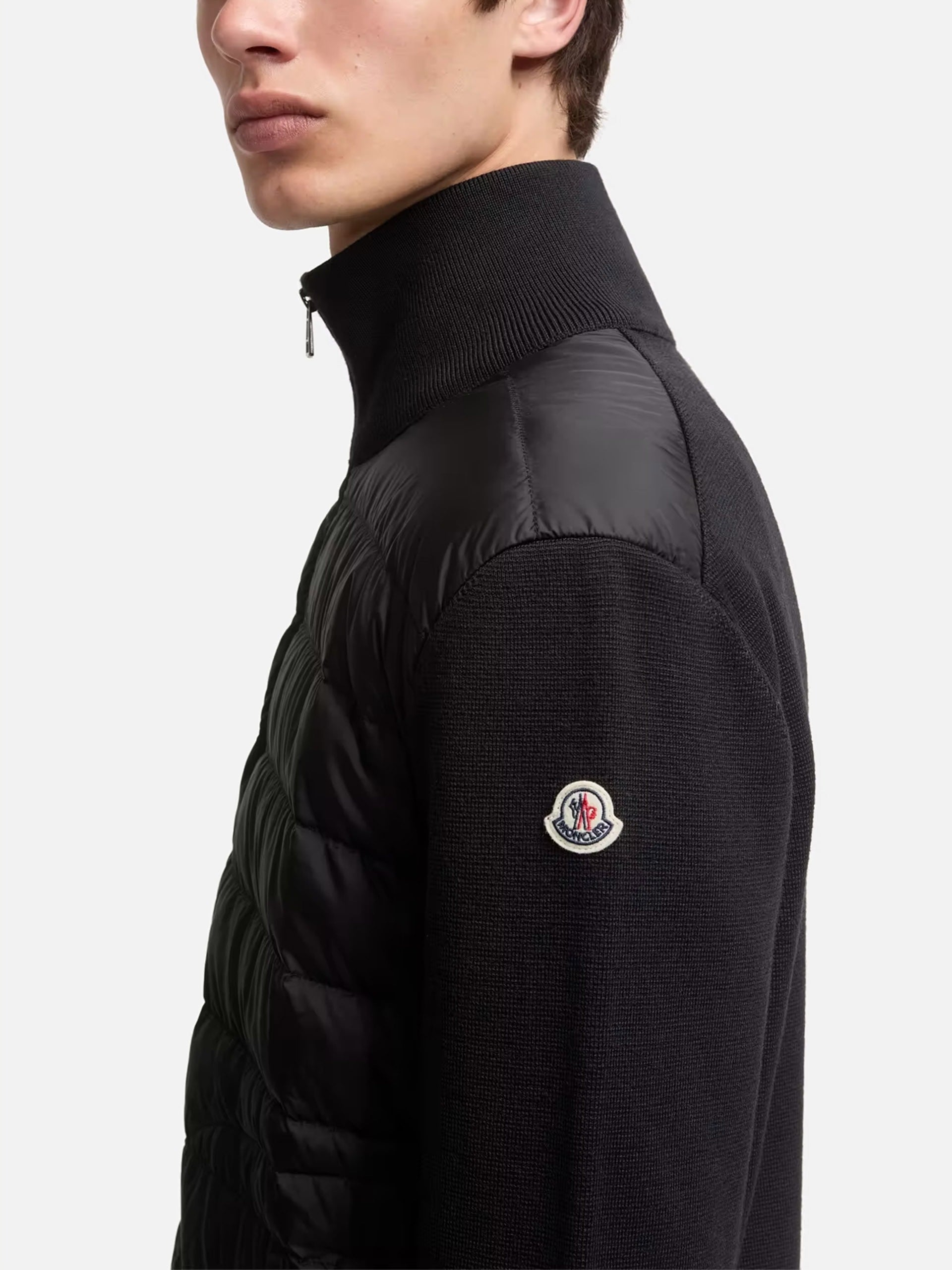 MONCLER - Daunen-Cardigan mit Reißverschluss für Herren