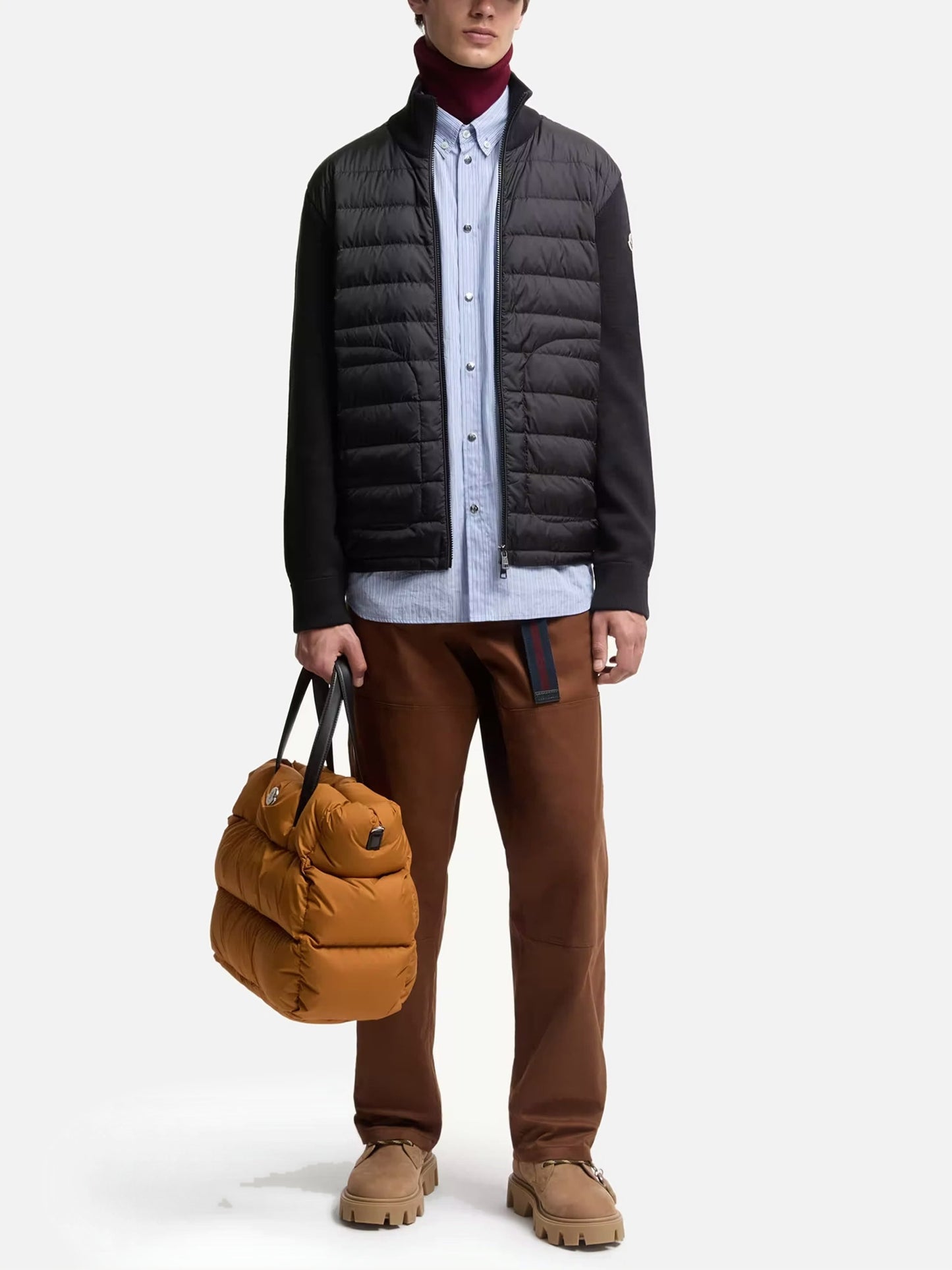 MONCLER - Daunen-Cardigan mit Reißverschluss für Herren