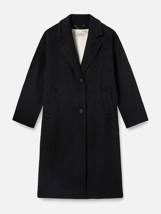 Mantel aus Woll-Mohair-Gemisch für Damen