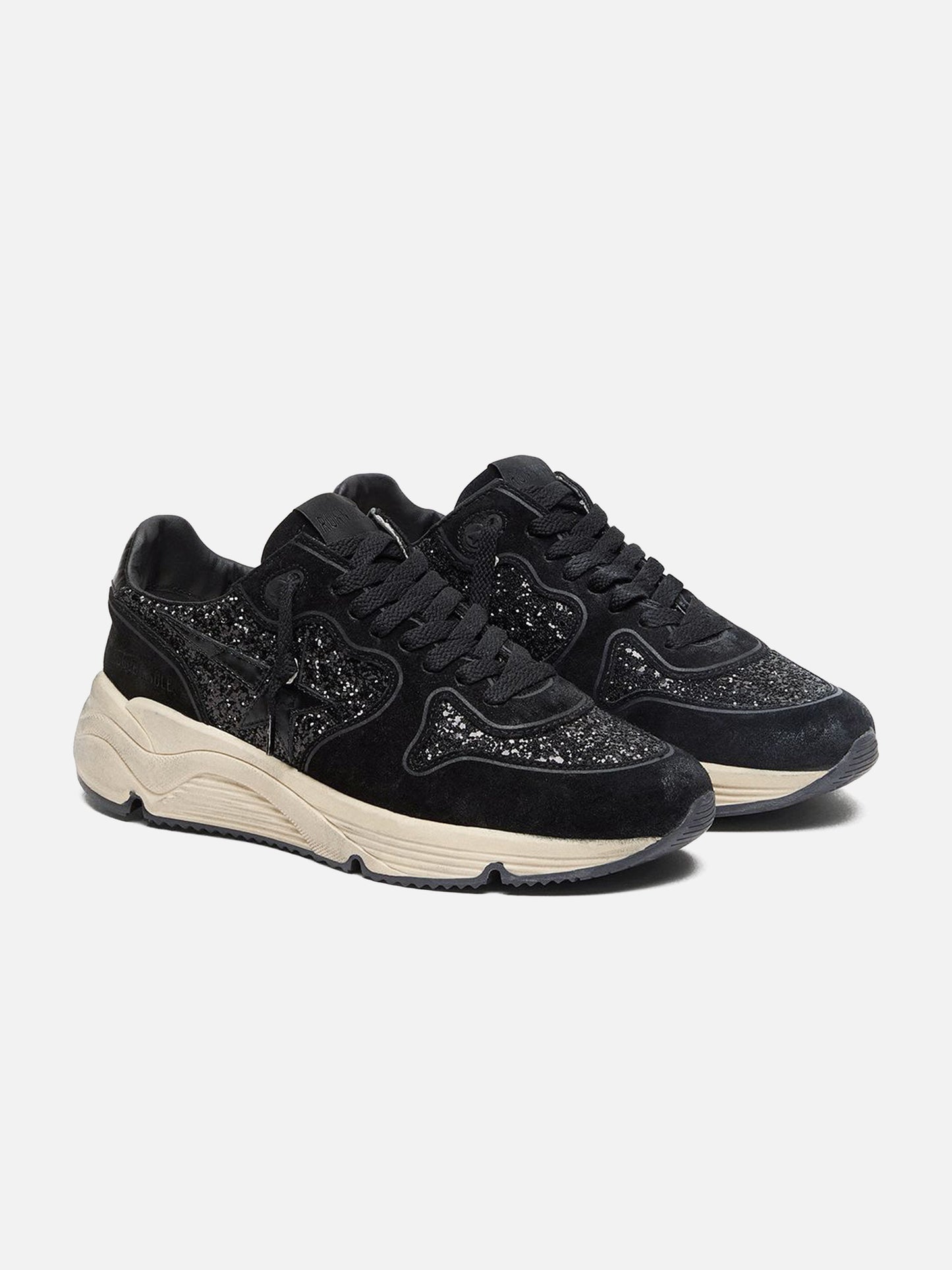 Sneakers Running Sole mit Glitter für Damen