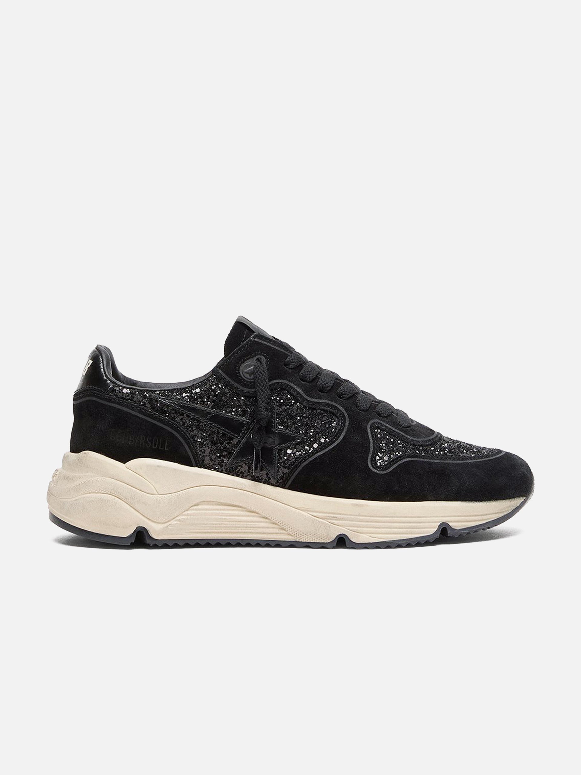 Sneakers Running Sole mit Glitter für Damen