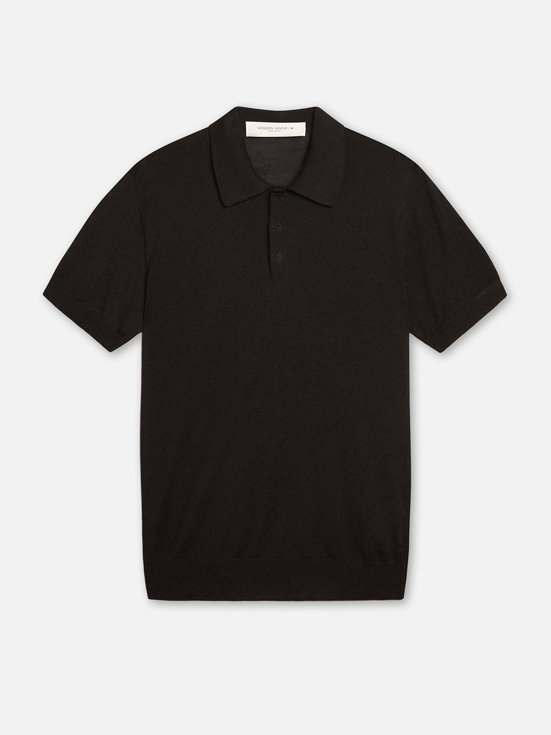 GOLDEN GOOSE - Strickpolo aus Merinowolle für Herren