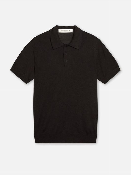 GOLDEN GOOSE - Strickpolo aus Merinowolle für Herren