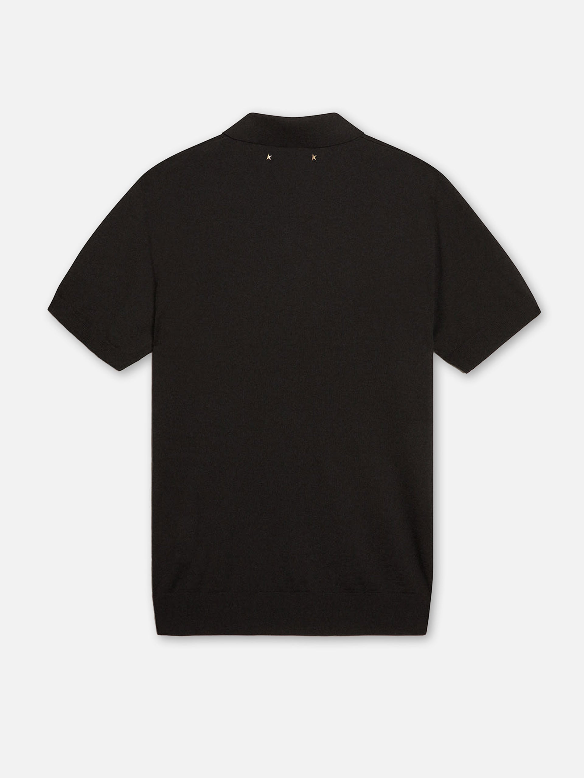 GOLDEN GOOSE - Strickpolo aus Merinowolle für Herren