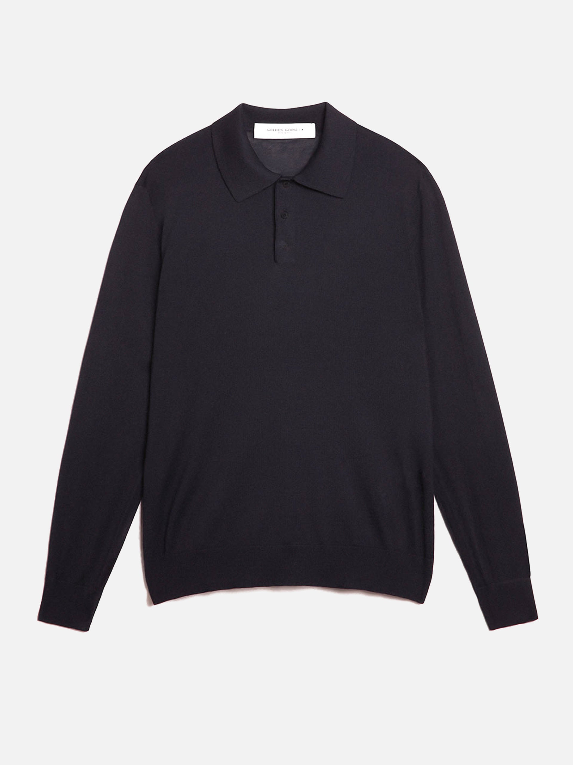 GOLDEN GOOSE - Polo-Pullover aus Merinowolle für Herren