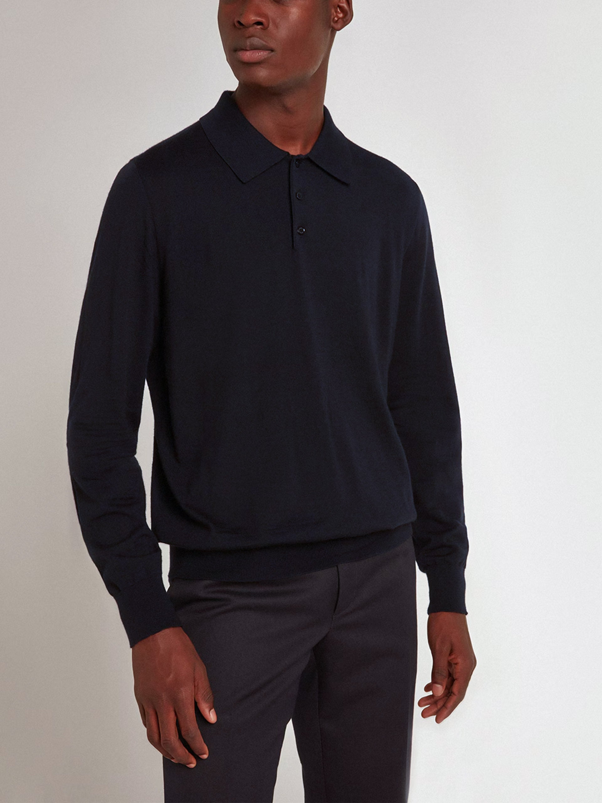 GOLDEN GOOSE - Polo-Pullover aus Merinowolle für Herren
