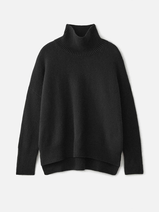 LISA YANG - Kaschmir-Pullover Heidi mit Stehkragen für Damen
