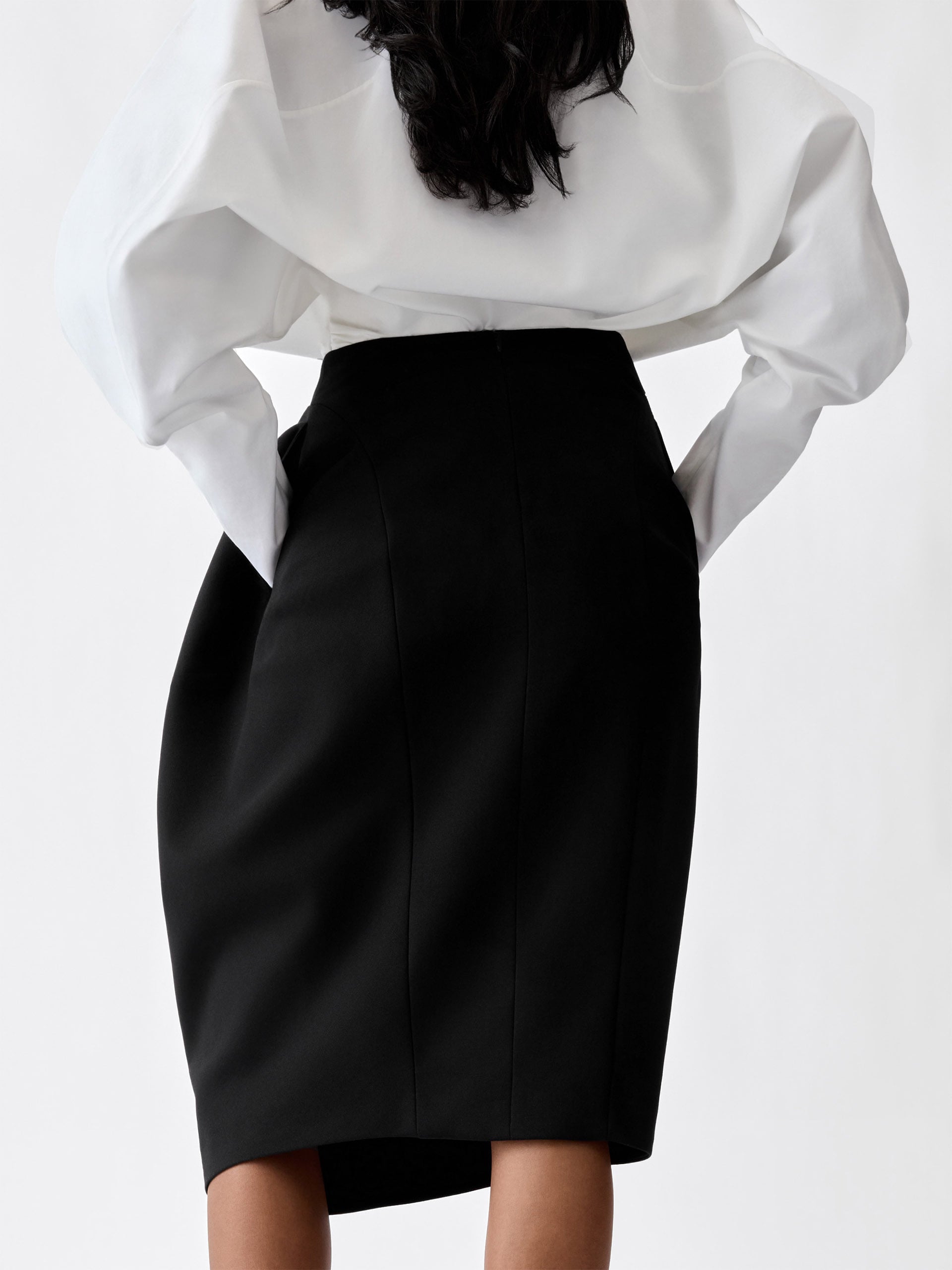 JACQUEMUS - Midi-Ballon-Rock Ovalo für Damen
