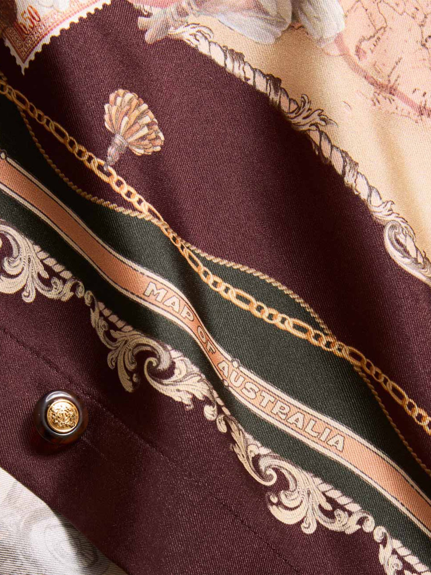 ZIMMERMANN - Bedruckte Seidenbluse Valiant für Damen