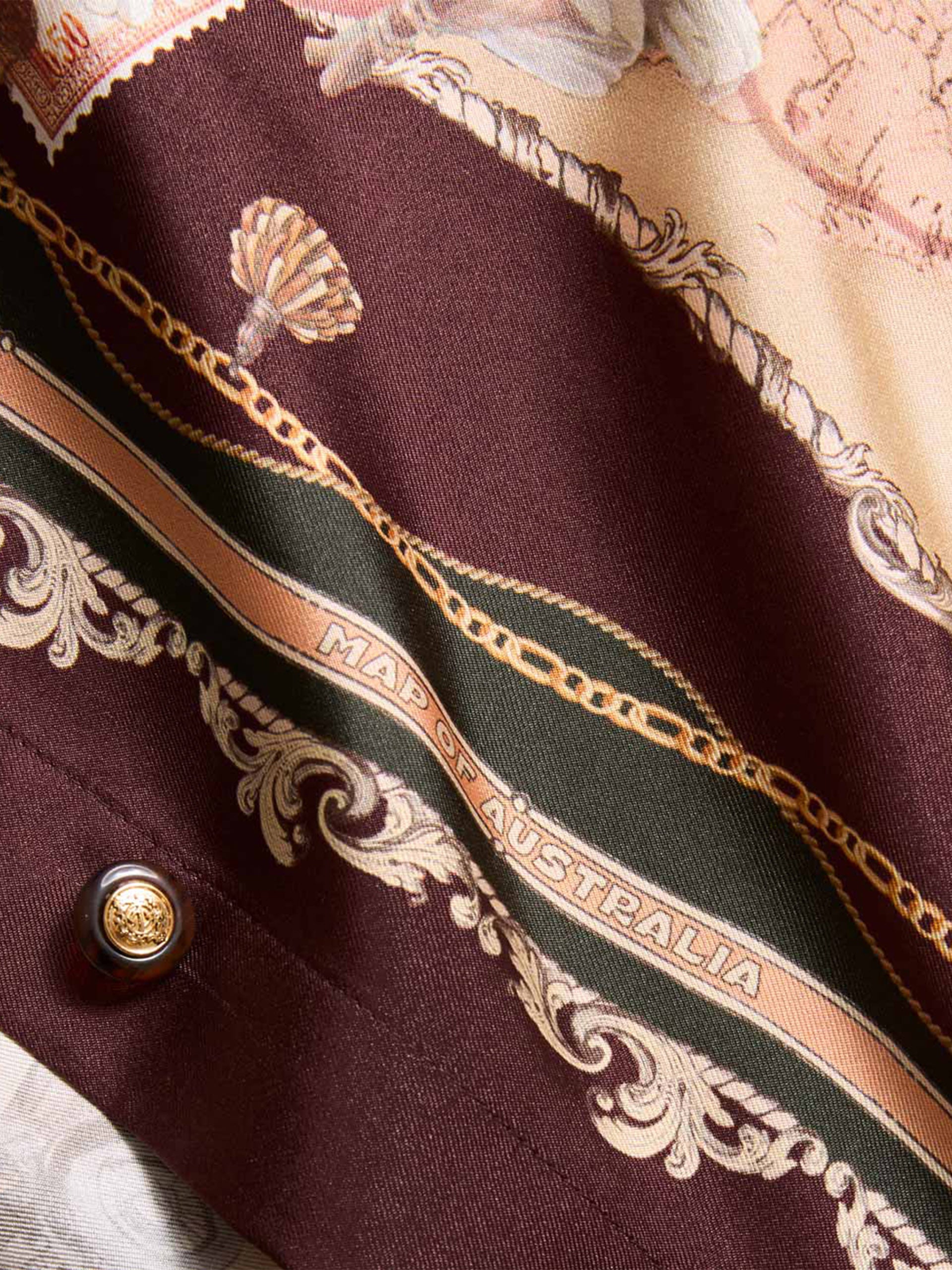 ZIMMERMANN - Bedruckte Seidenbluse Valiant für Damen