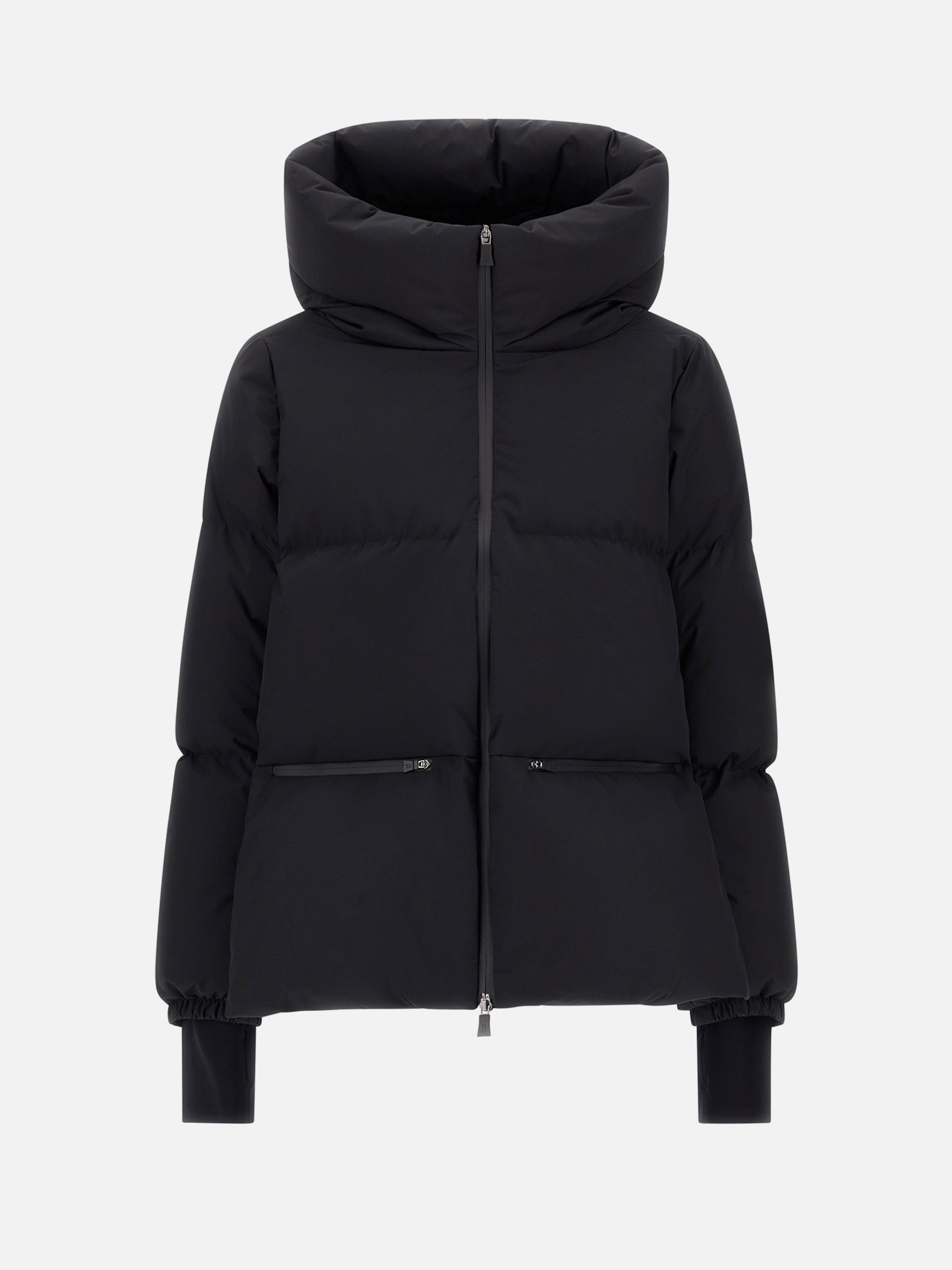 Herno – Daunenjacke mit Kapuze für Damen Schwarz - Black