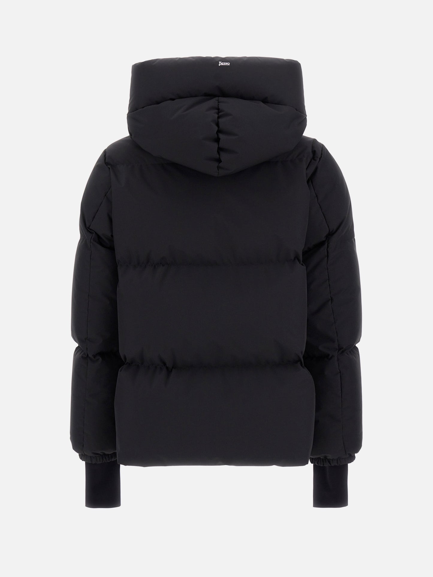 Herno – Daunenjacke mit Kapuze für Damen Schwarz - Black