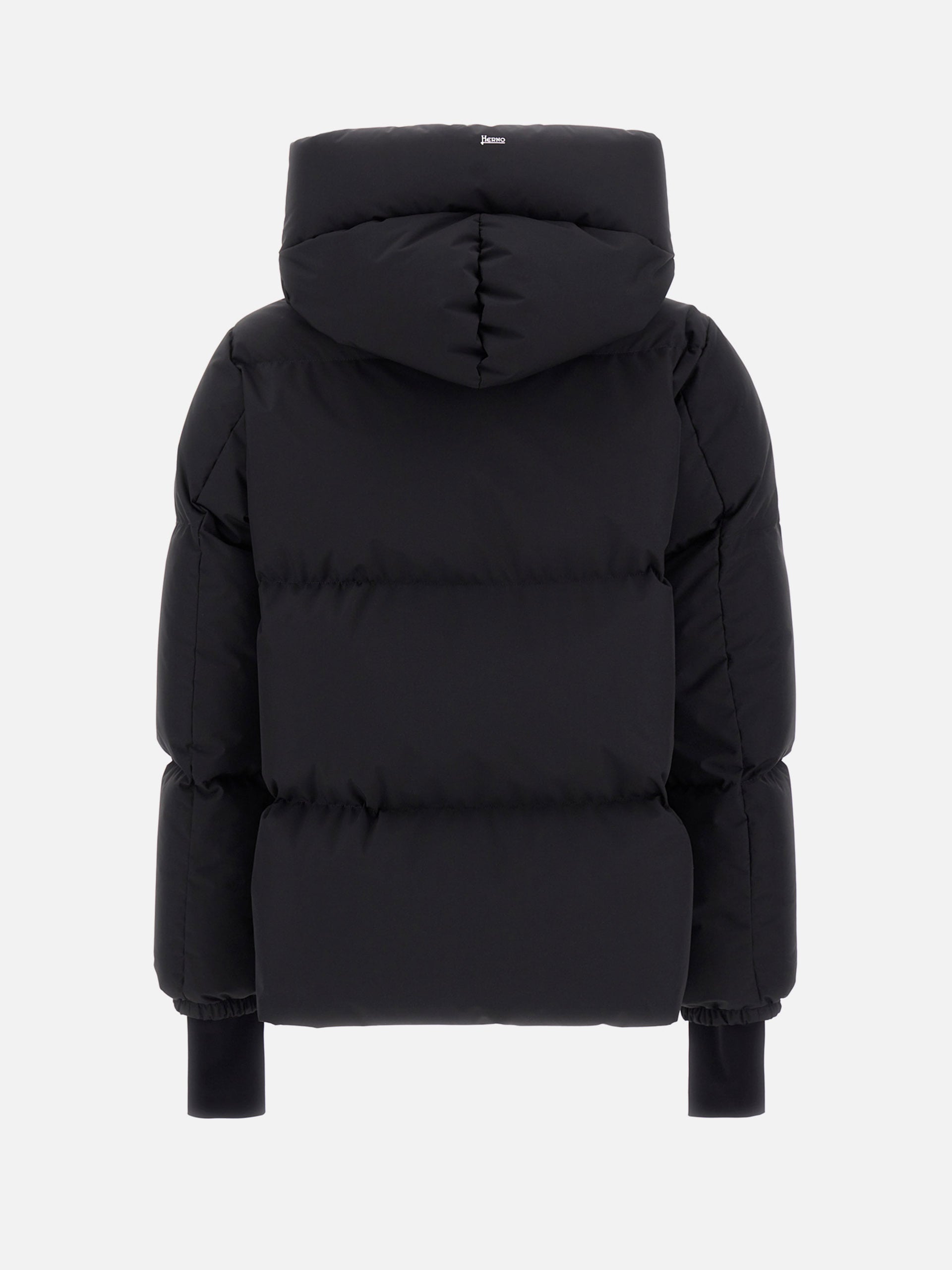 Herno – Daunenjacke mit Kapuze für Damen Schwarz - Black
