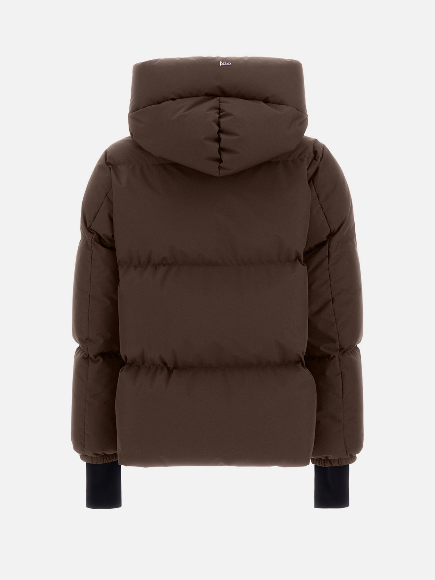 Herno – Daunenjacke mit Kapuze für Damen Dunkelbraun - Dark Brown