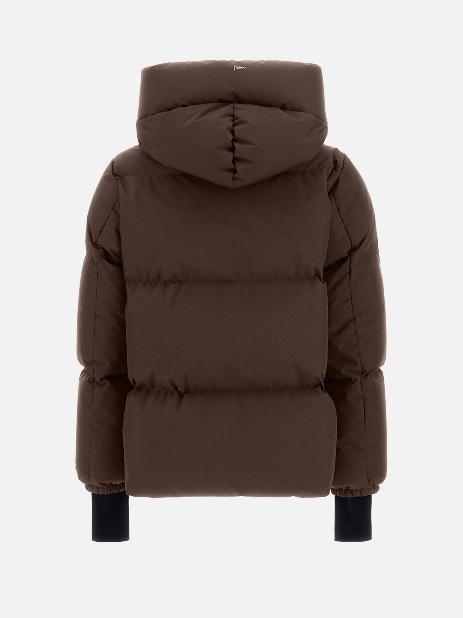 Herno – Daunenjacke mit Kapuze für Damen Dunkelbraun - Dark Brown