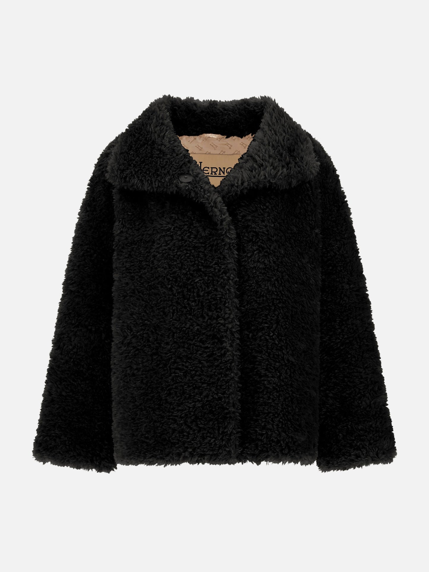 HERNO - Kurze Teddy-Jacke aus Kunstpelz für Damen