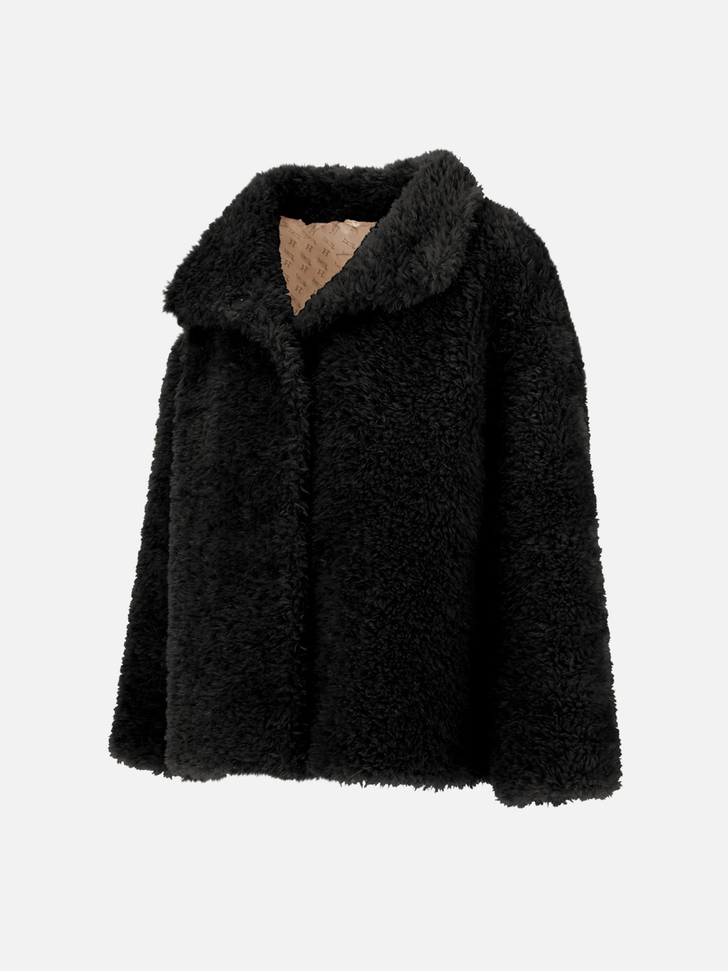 HERNO - Kurze Teddy-Jacke aus Kunstpelz für Damen