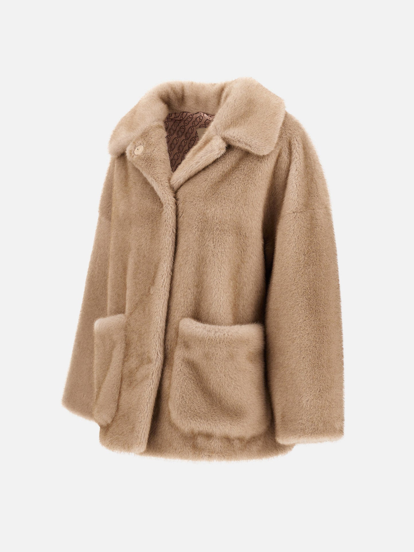 HERNO - Kurzmantel aus Kunstpelz für Damen