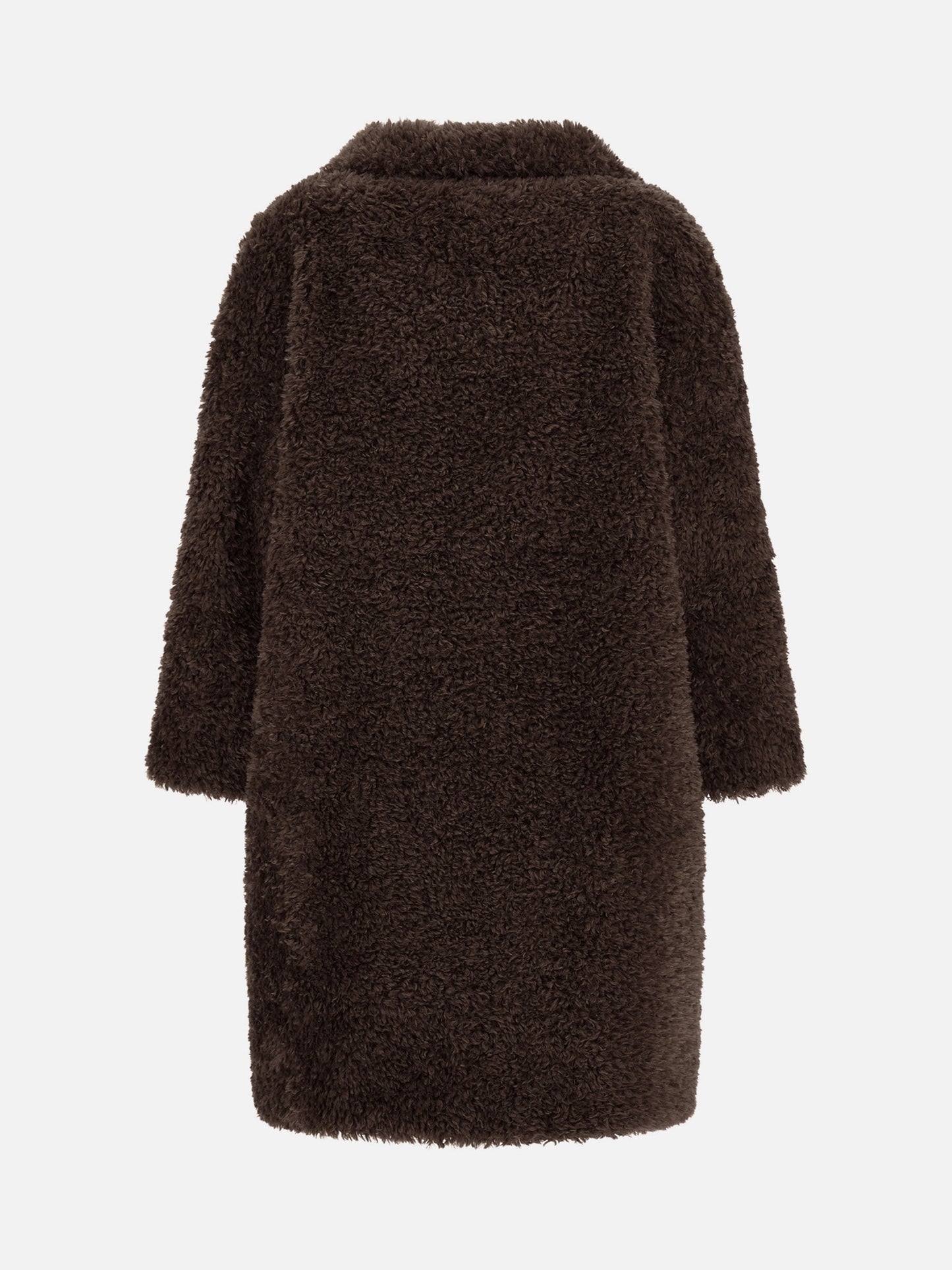 Herno – Teddy-Mantel aus Kunstpelz für Damen Dunkelbraun - Dark Brown