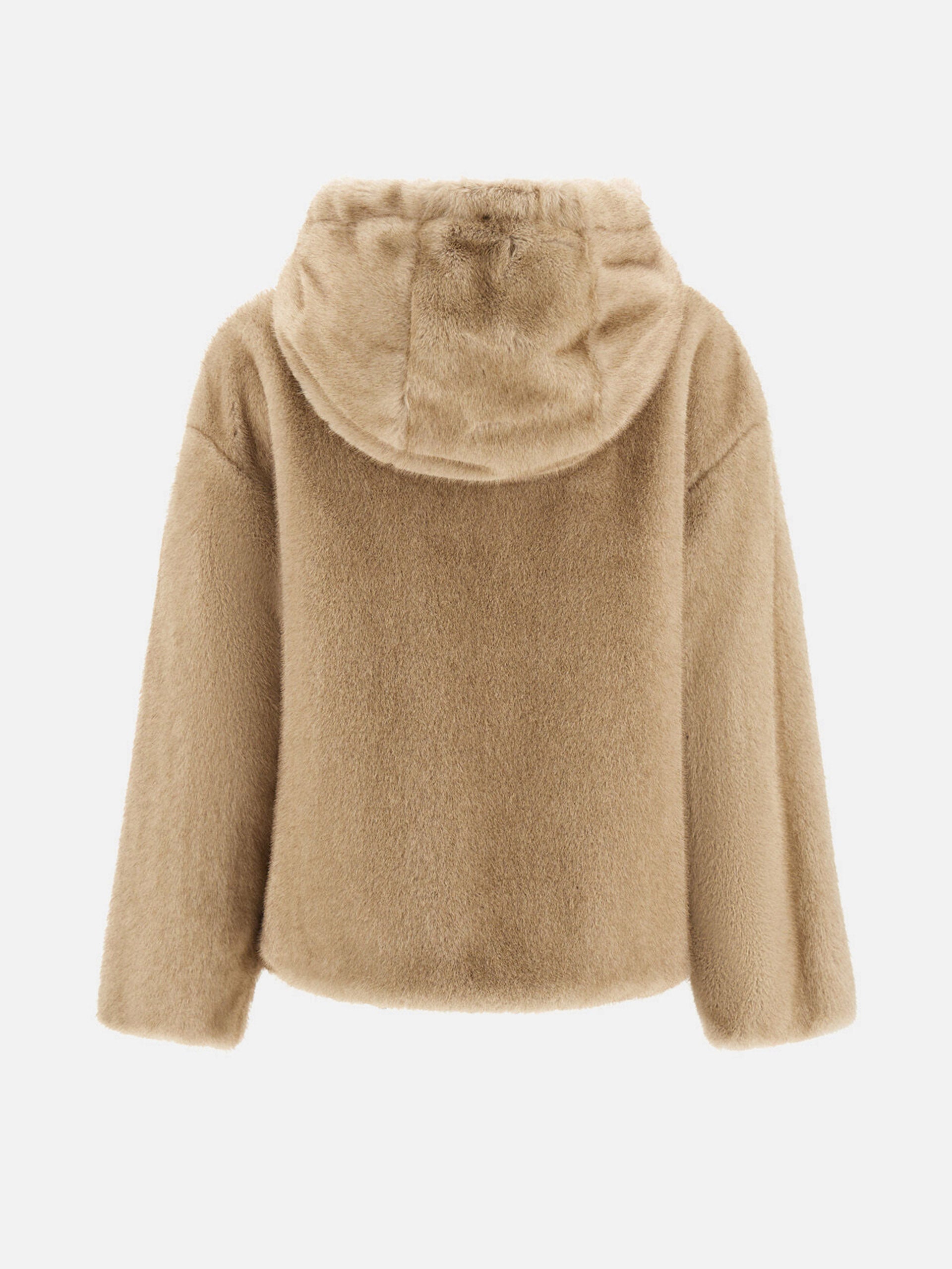HERNO - Jacke aus Kunstpelz mit Kapuze für Damen