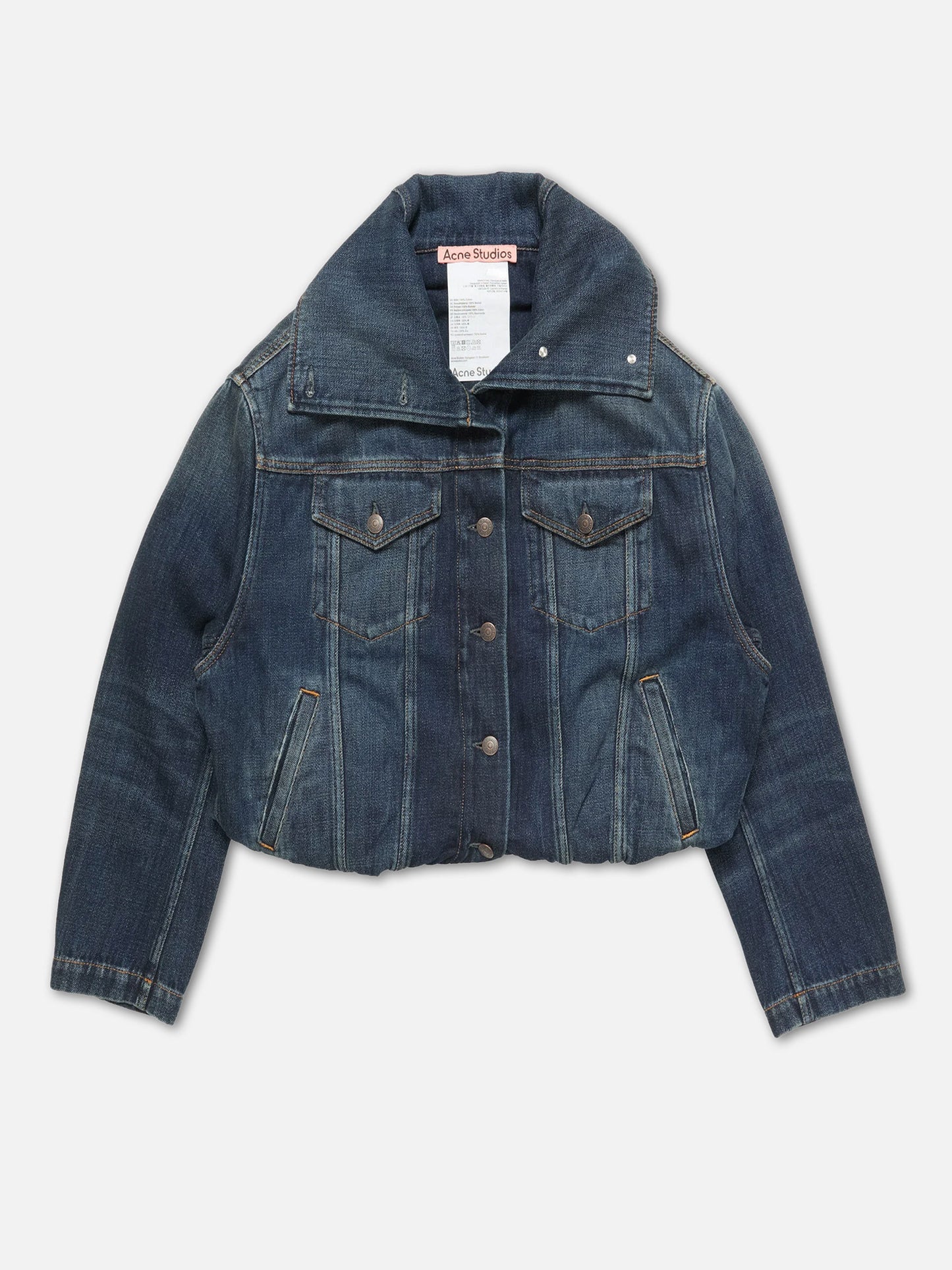 ACNE STUDIOS - Cropped-Jeansjacke für Damen