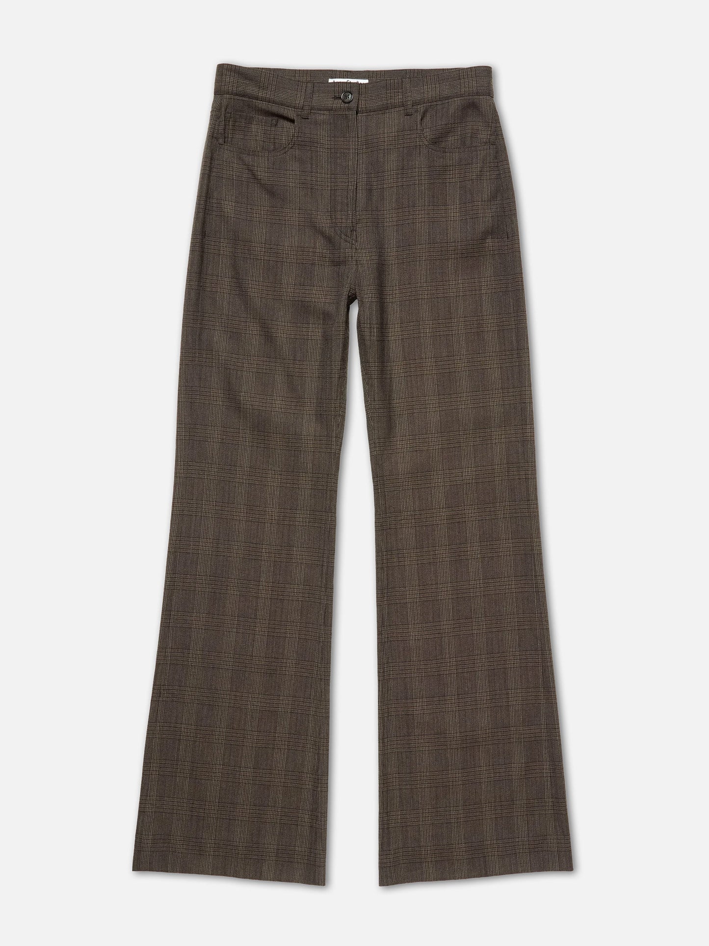ACNE STUDIOS - Wollhose mit Karomuster für Damen
