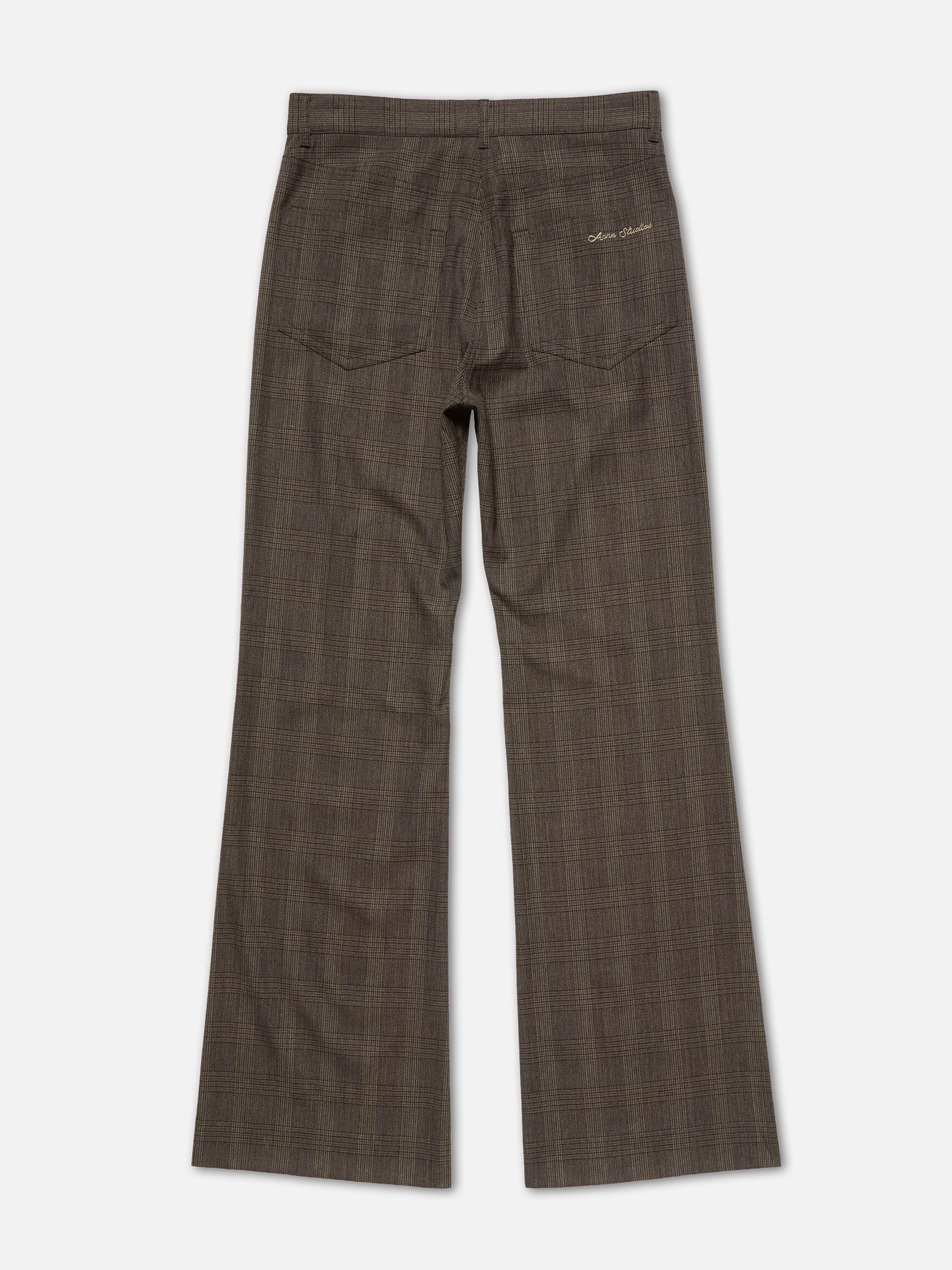 ACNE STUDIOS - Wollhose mit Karomuster für Damen