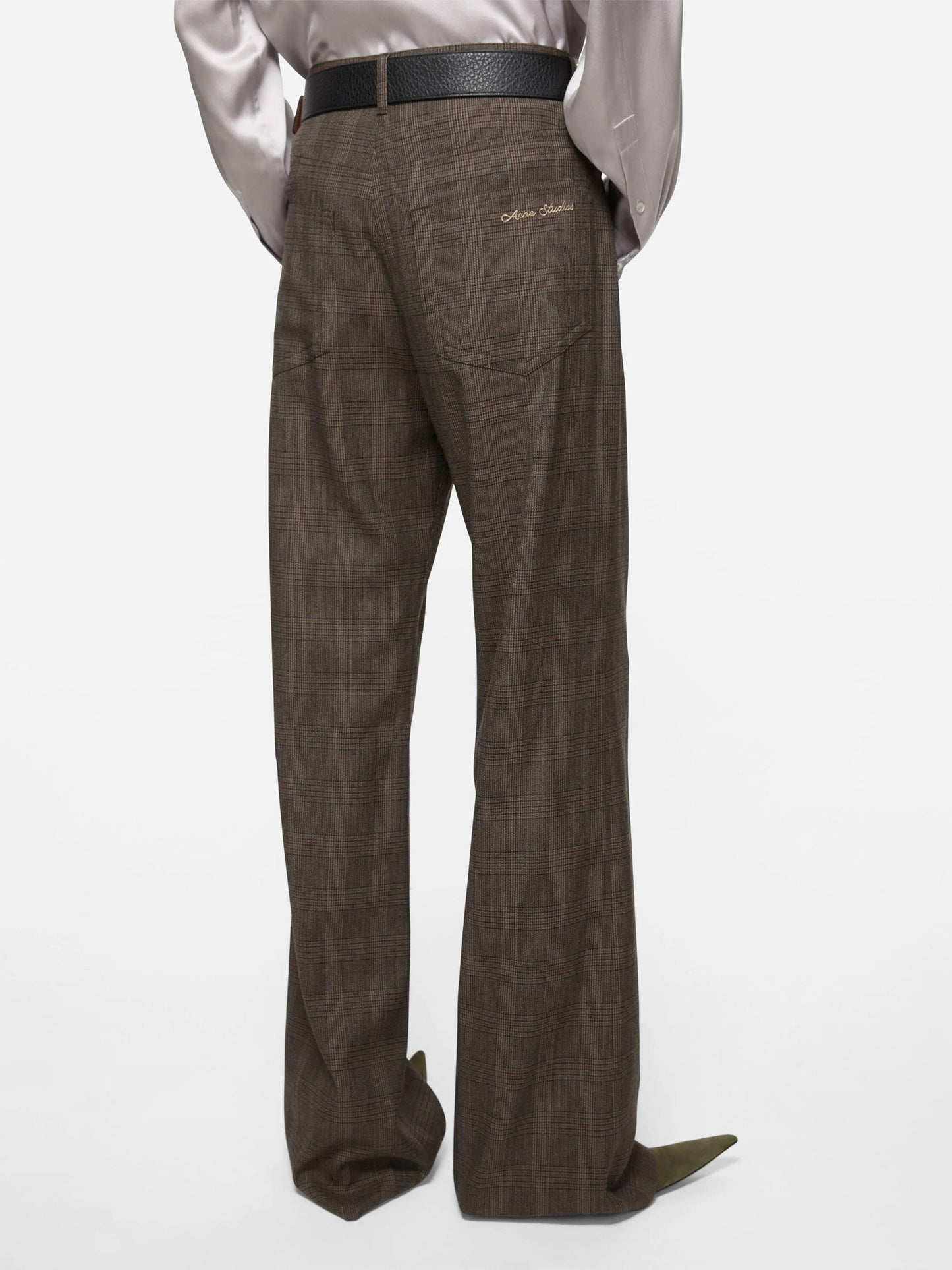 ACNE STUDIOS - Wollhose mit Karomuster für Damen