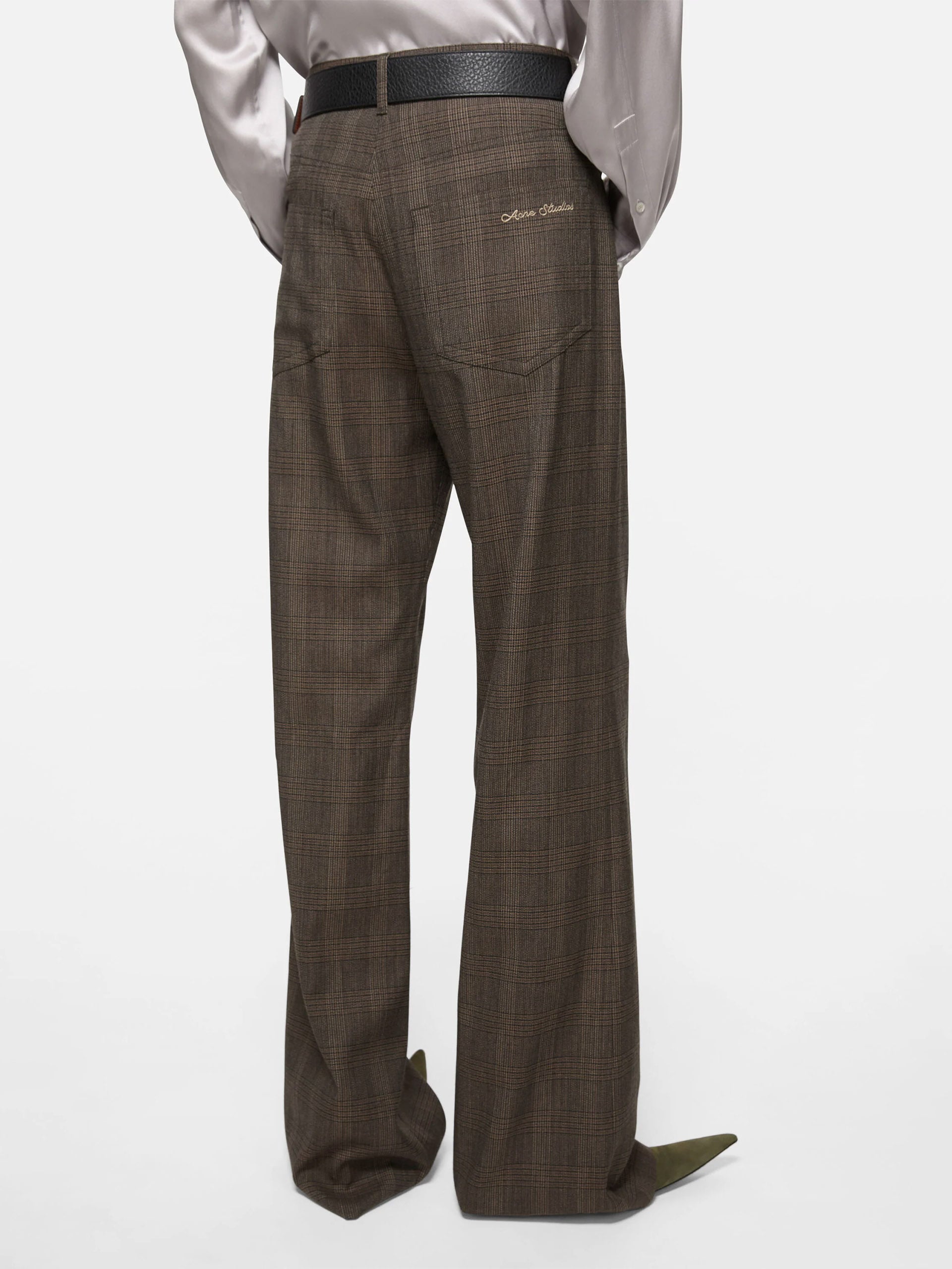 ACNE STUDIOS - Wollhose mit Karomuster für Damen