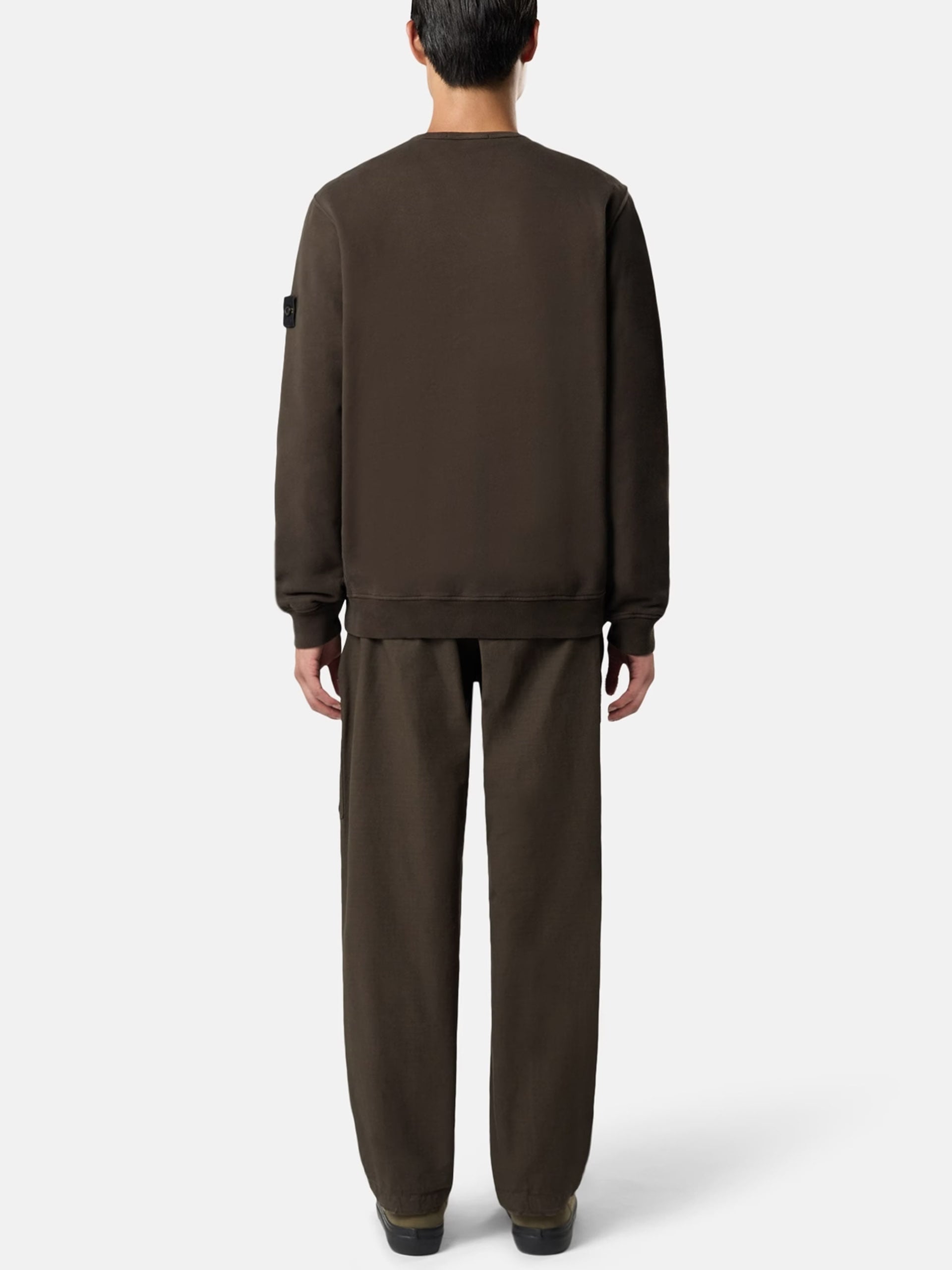 STONE ISLAND - Sweatshirt mit Kompass-Patch für Herren