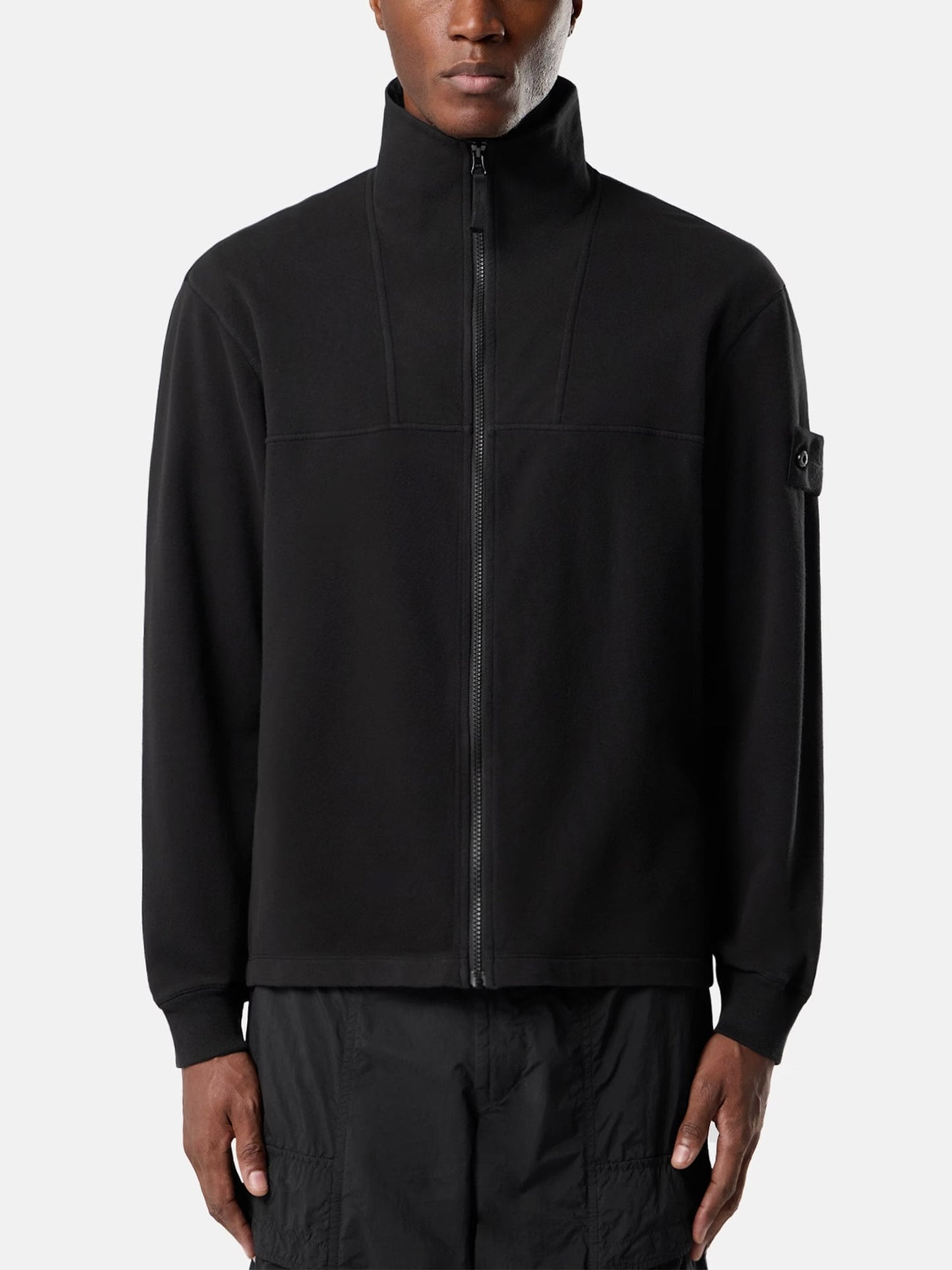 STONE ISLAND - Trainingsjacke Ghost aus Baumwollfleece für Herren