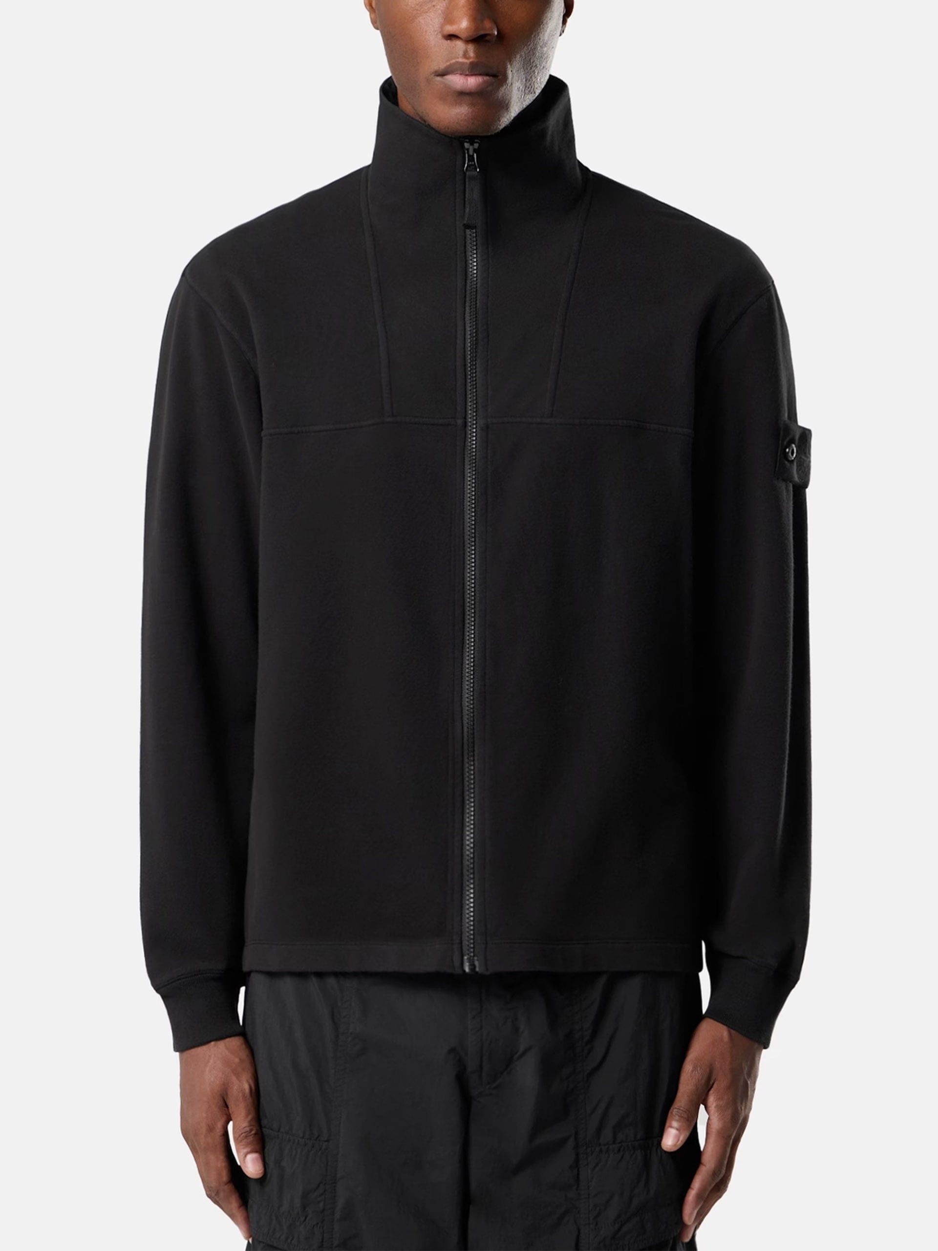 STONE ISLAND - Trainingsjacke Ghost aus Baumwollfleece für Herren