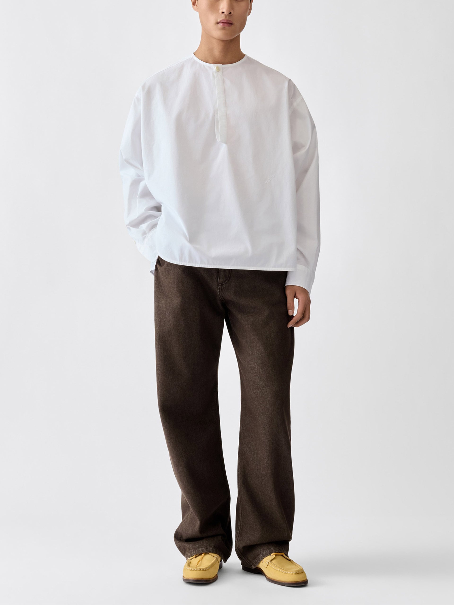 Jacquemus Straight Jeans Tempo für Herren Braun