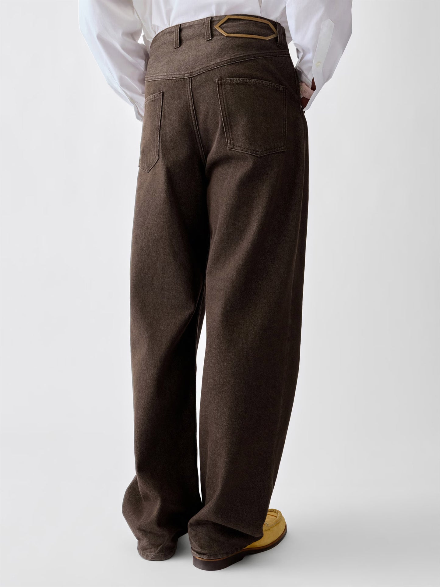 Jacquemus Straight Jeans Tempo für Herren Braun